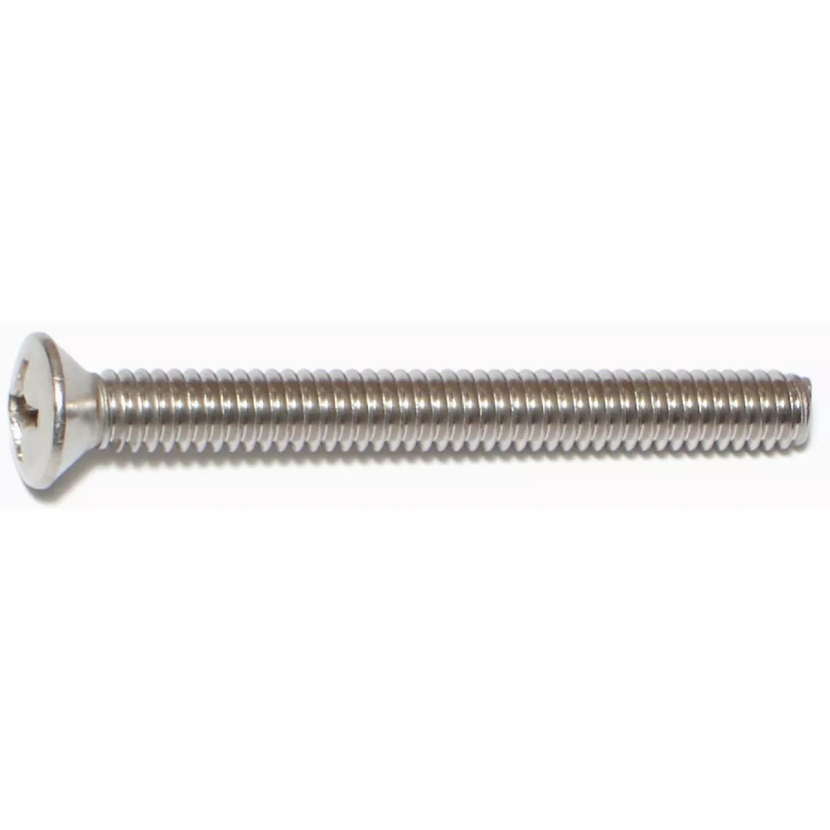 Midwest Fastener 1/4 In.-20 x 2-1/2 In. 18-8 Stainless Steel Coarse Thread Phillips Oval Head Machine Screws