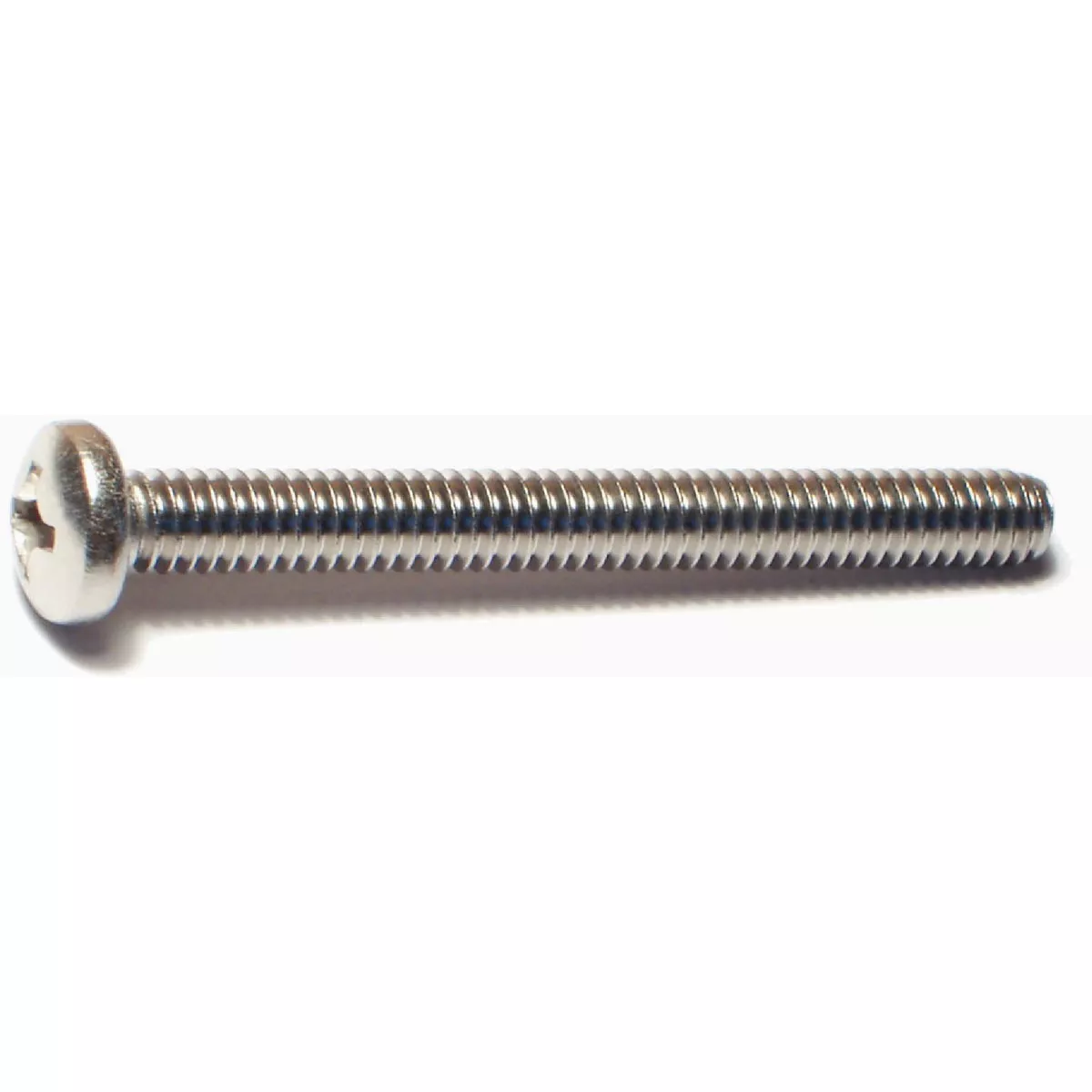 Midwest Fastener 1/4 In.-20 x 2-1/2 In. 18-8 Stainless Steel Coarse Thread Phillips Pan Head Machine Screws (50 Ct.)