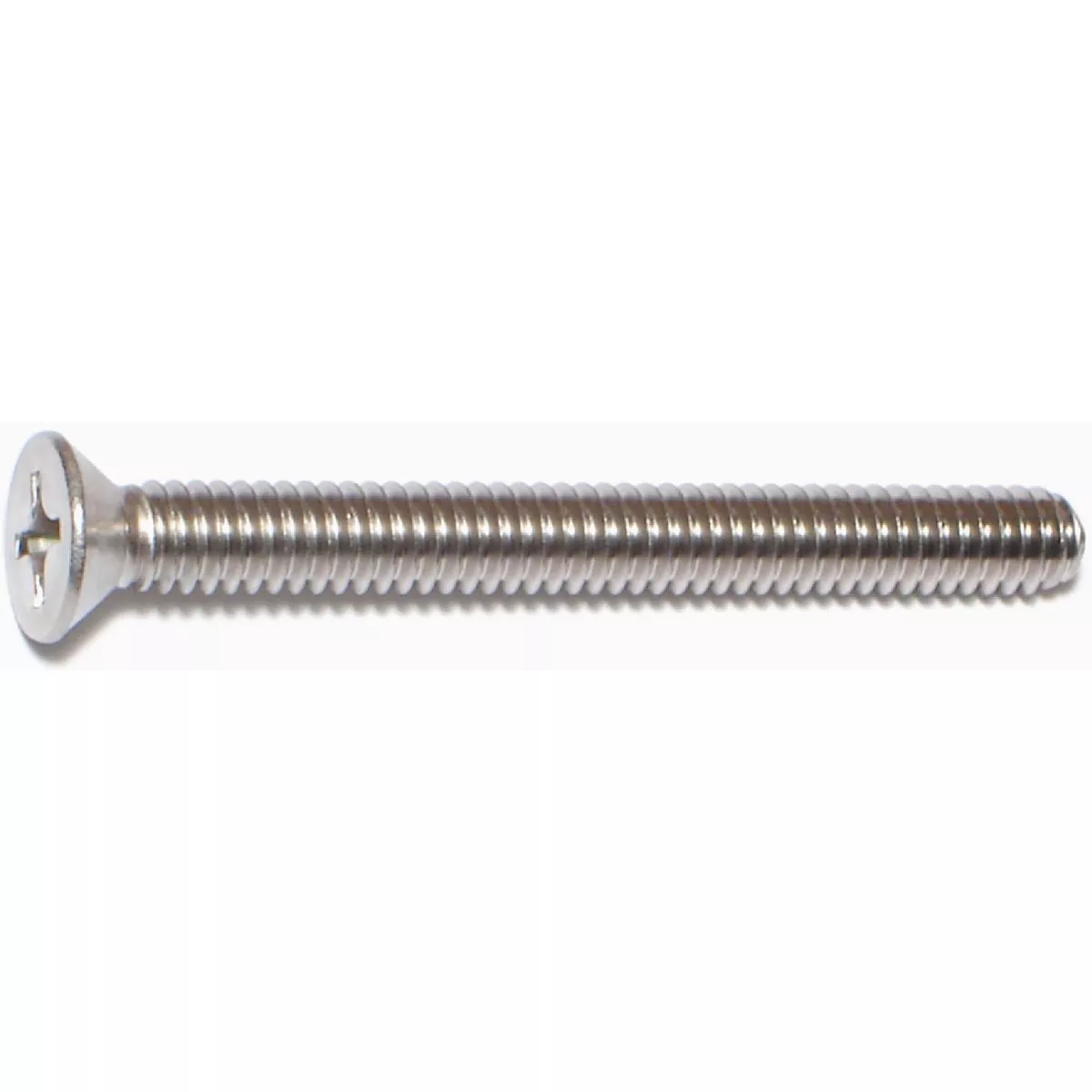 Midwest Fastener 1/4 In.-20 x 2-1/2 In. 18-8 Stainless Steel Coarse Thread Phillips Flat Head Machine Screws (50 Ct.)