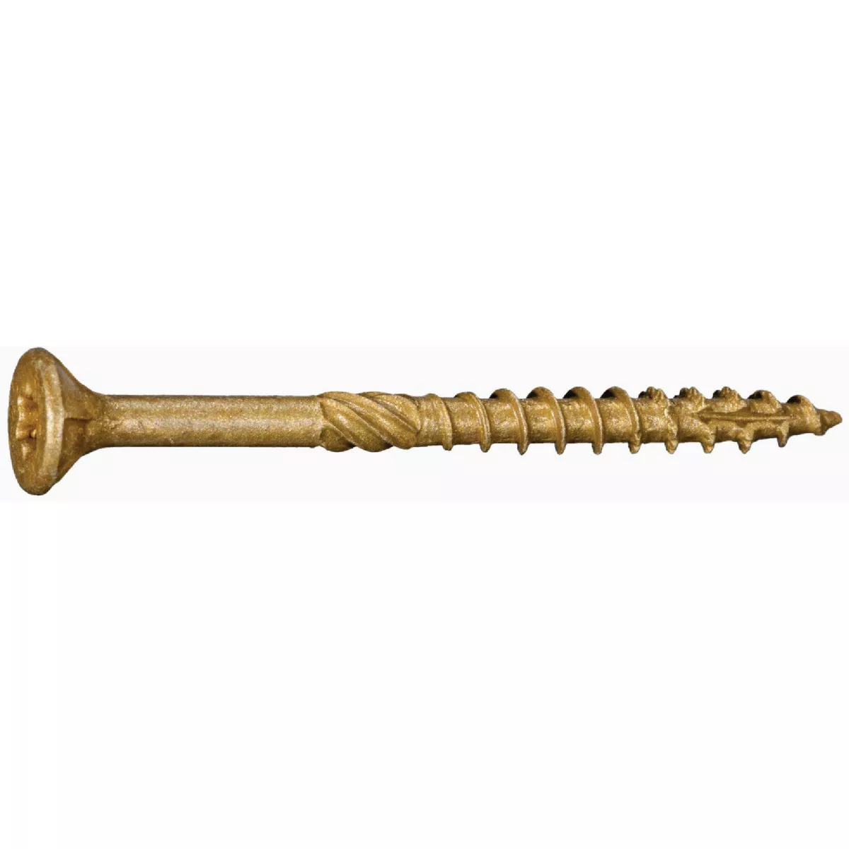 Midwest Fastener #9 x 2-1/4 In. Tan XL1500 Coated Steel Star Drive Bugle Head Deck Screws (106 Ct.)