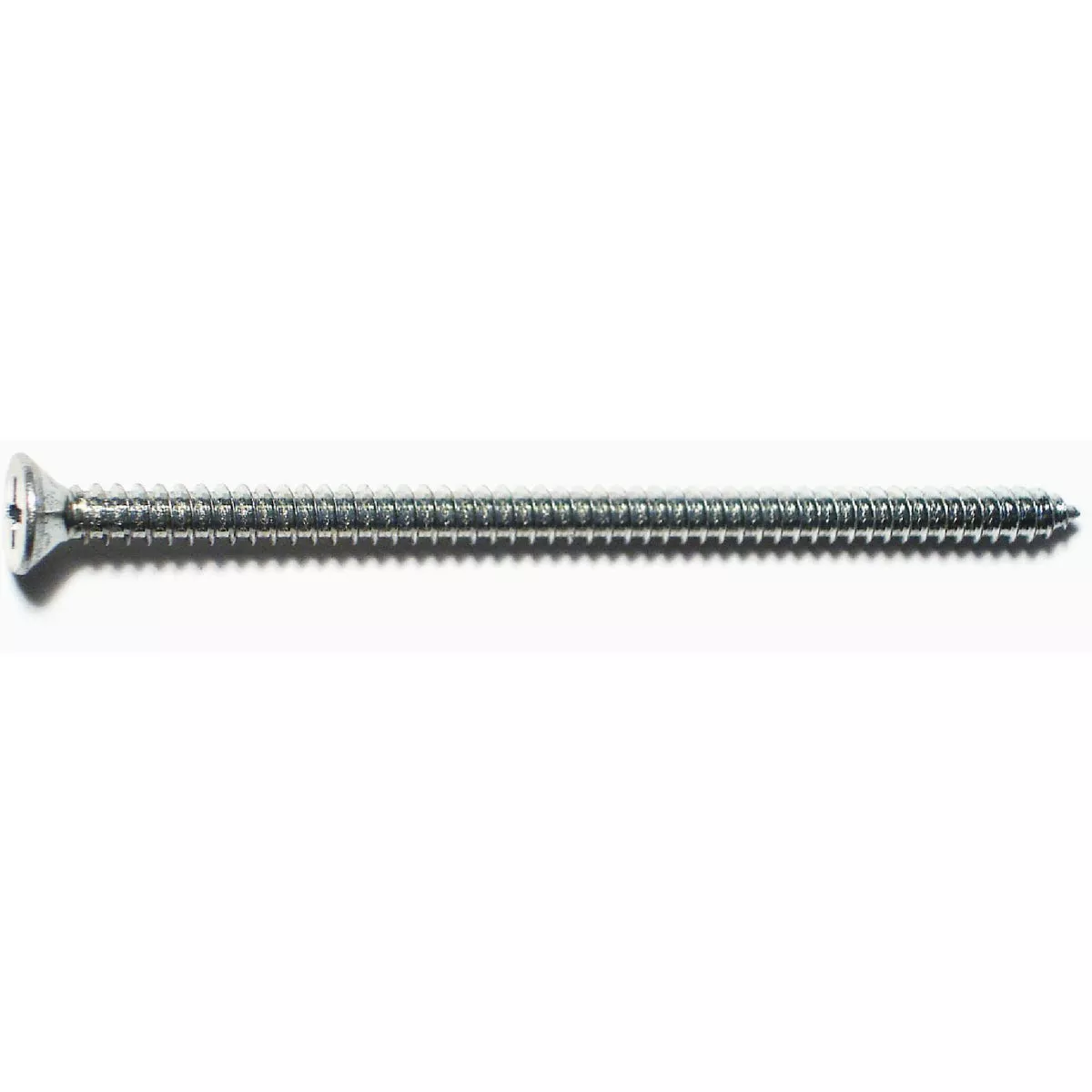 Midwest Fastener #10 x 3-1/2 In. Zinc Plated Steel Phillips Flat Head Sheet Metal Screws (100 Ct.)