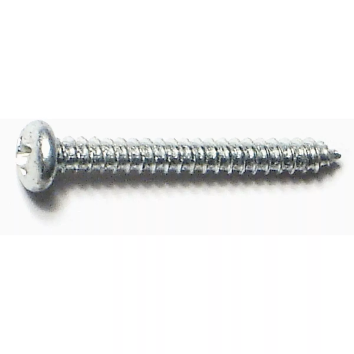 Midwest Fastener #4 x 1 In. Zinc Plated Steel Phillips Pan Head Sheet Metal Screws (100 Ct.)-