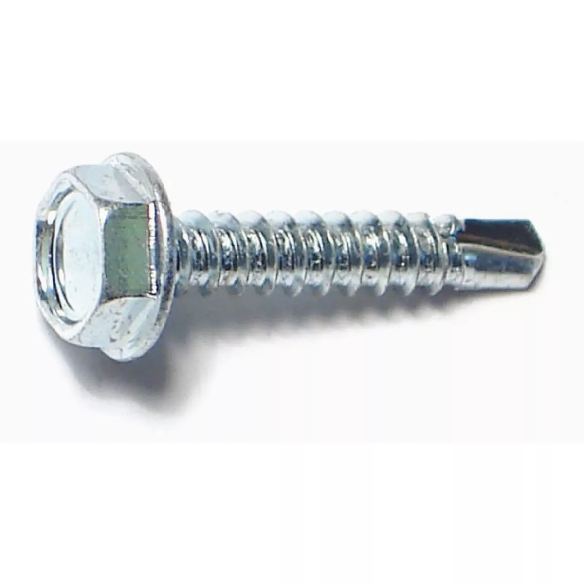Midwest Fastener #6-20 x 3/4 In. Zinc Plated Steel Hex Washer Head Self-Drilling Screws