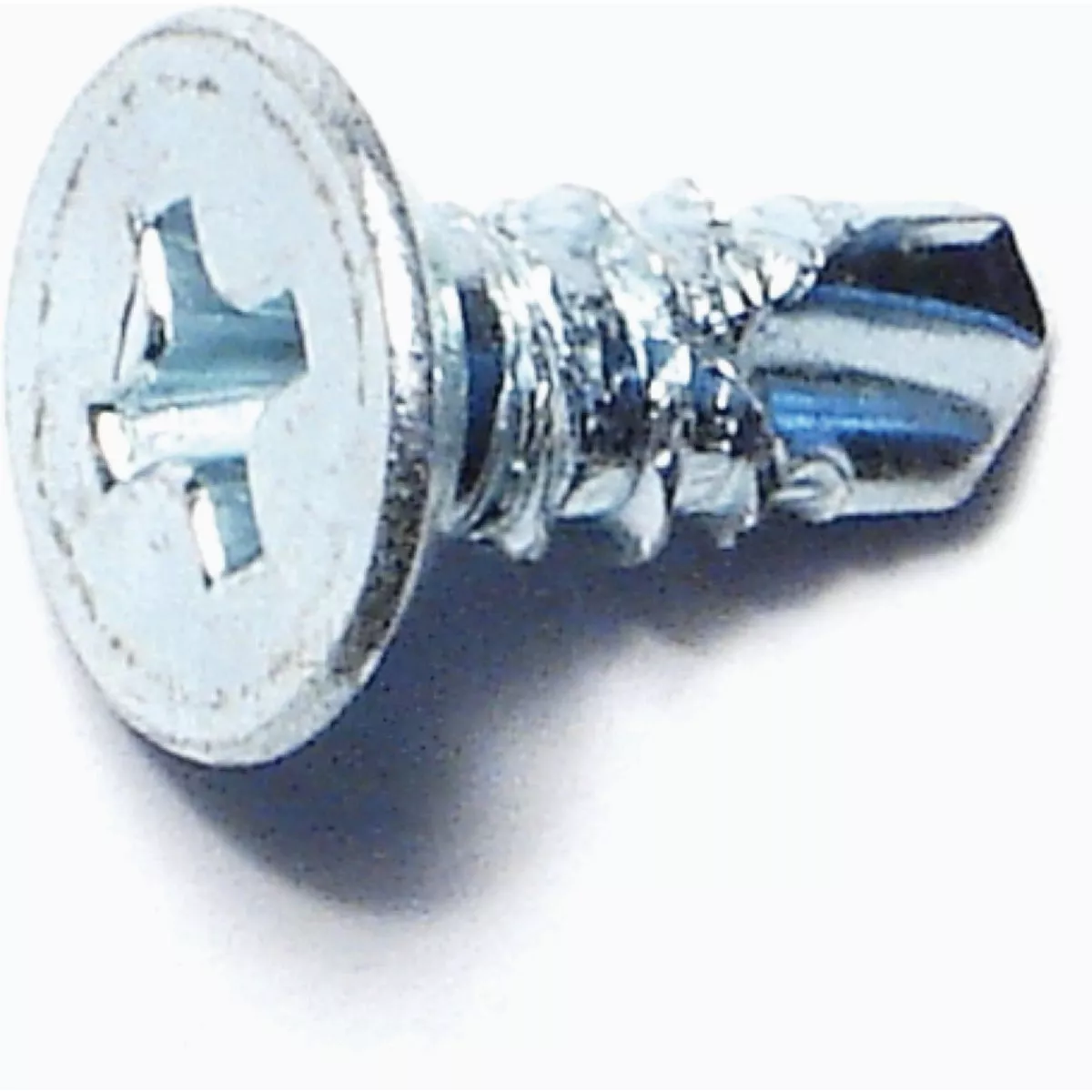 Midwest Fastener #10-16 x 1/2 In. Zinc Plated Steel Phillips Flat Head Self-Drilling Screws (100 Ct.)