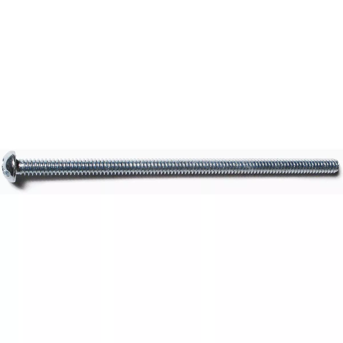 Midwest Fastener #10-24 x 4 In. Zinc Plated Steel Coarse Thread Combo Round Head Machine Screws (100 Ct.)