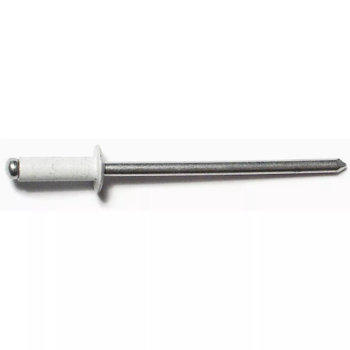 Midwest Fastener 1/8 In. x 1/4 In. White Aluminum Dome Head Rivet (100 Ct.)
