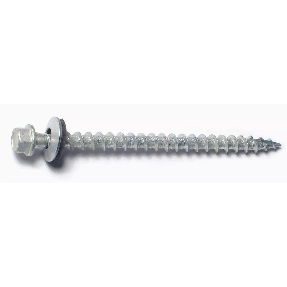 Midwest Fastener #10 x 3 In. Galvanized Steel Hex Washer Head Pole Barn Self-Drilling Screws (260 Ct.)-