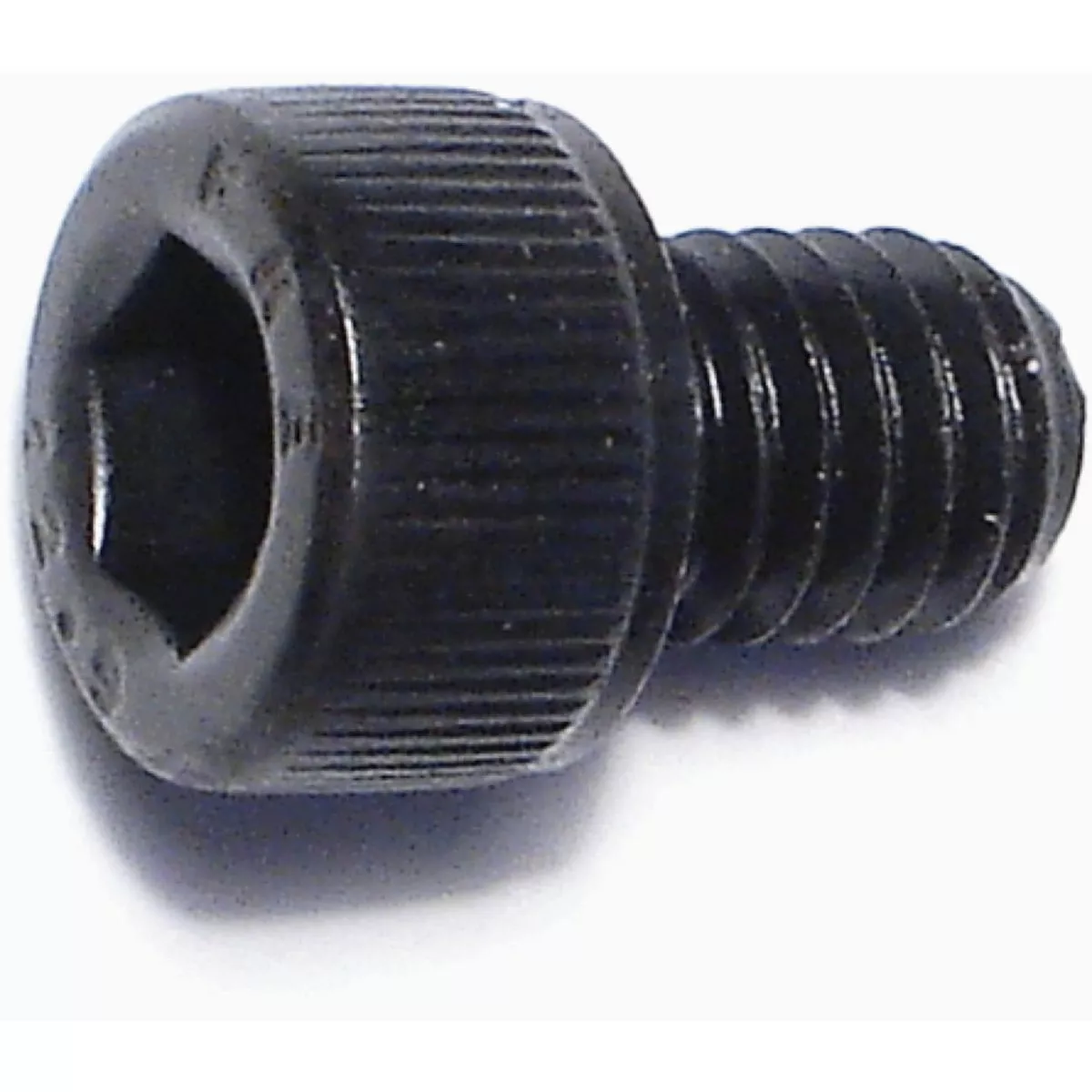 Midwest Fastener 6mm-1.0 x 8mm Black Oxide Class 12.9 Steel Coarse Thread Knurled Head Hex Socket Cap Screws (50 Ct.)