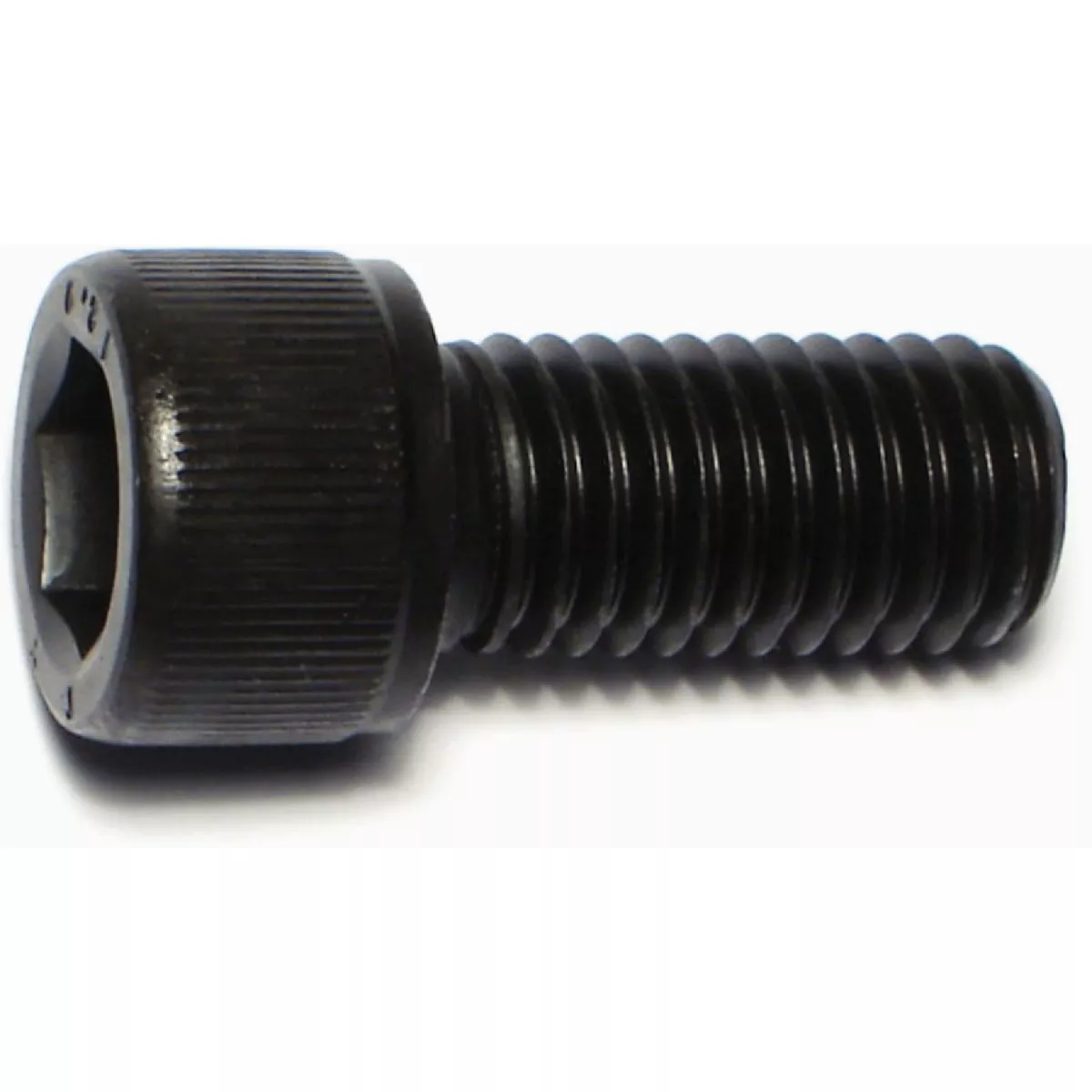 Midwest Fastener 12mm-1.75 x 25mm Black Oxide Class 12.9 Steel Coarse Thread Knurled Head Hex Socket Cap Screws