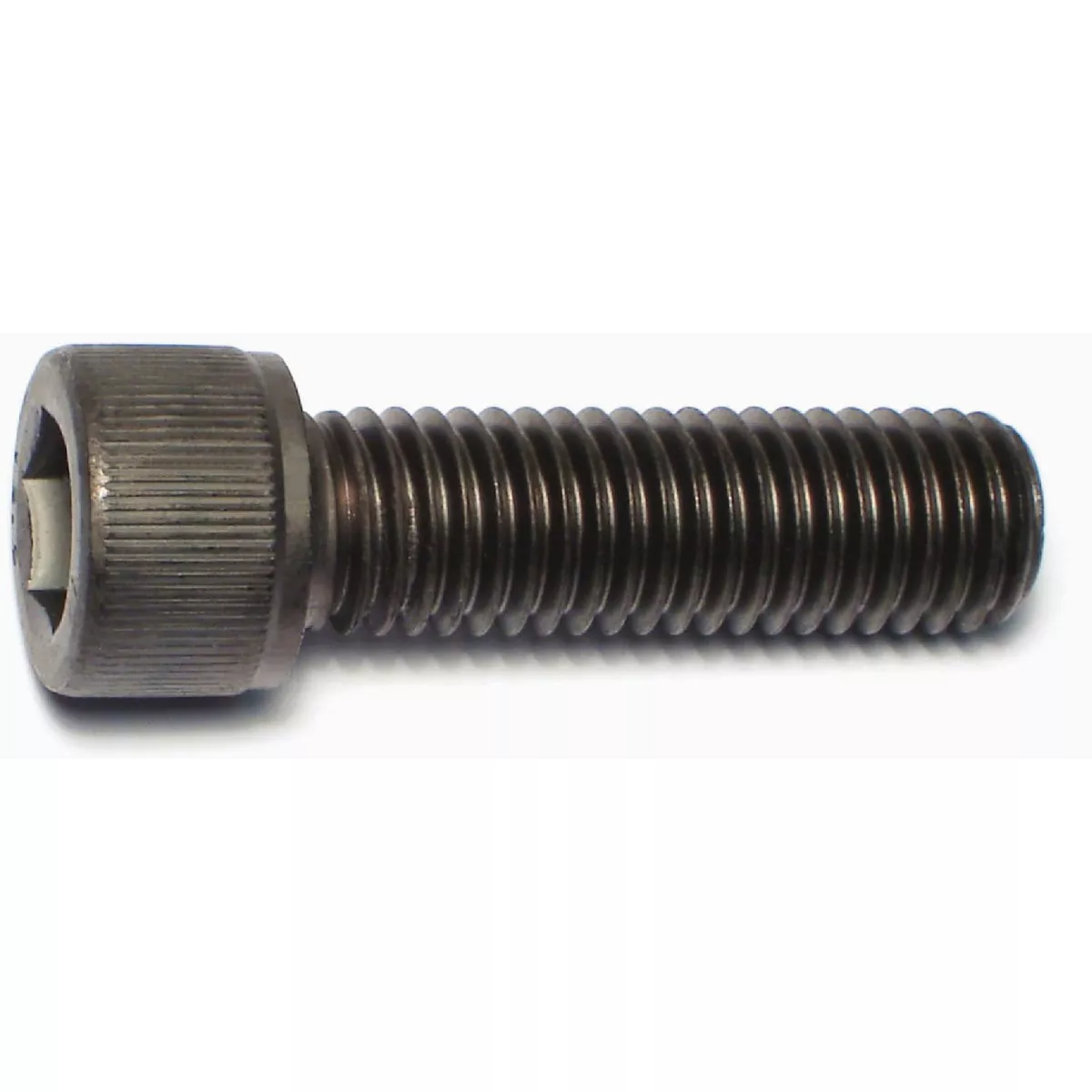 Midwest Fastener 12mm-1.75 x 40mm Black Oxide Class 12.9 Steel Coarse Thread Knurled Head Hex Socket Cap Screws (25 Ct.)-