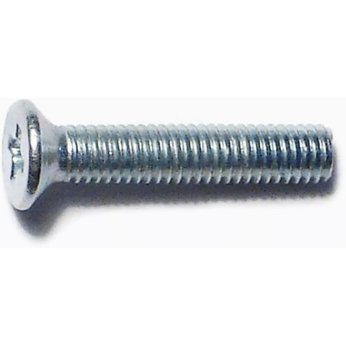 Midwest Fastener 3mm-0.5 x 16mm Zinc Plated Class 4.8 Steel Coarse Thread Phillips Flat Head Machine Screws (50 Ct.)