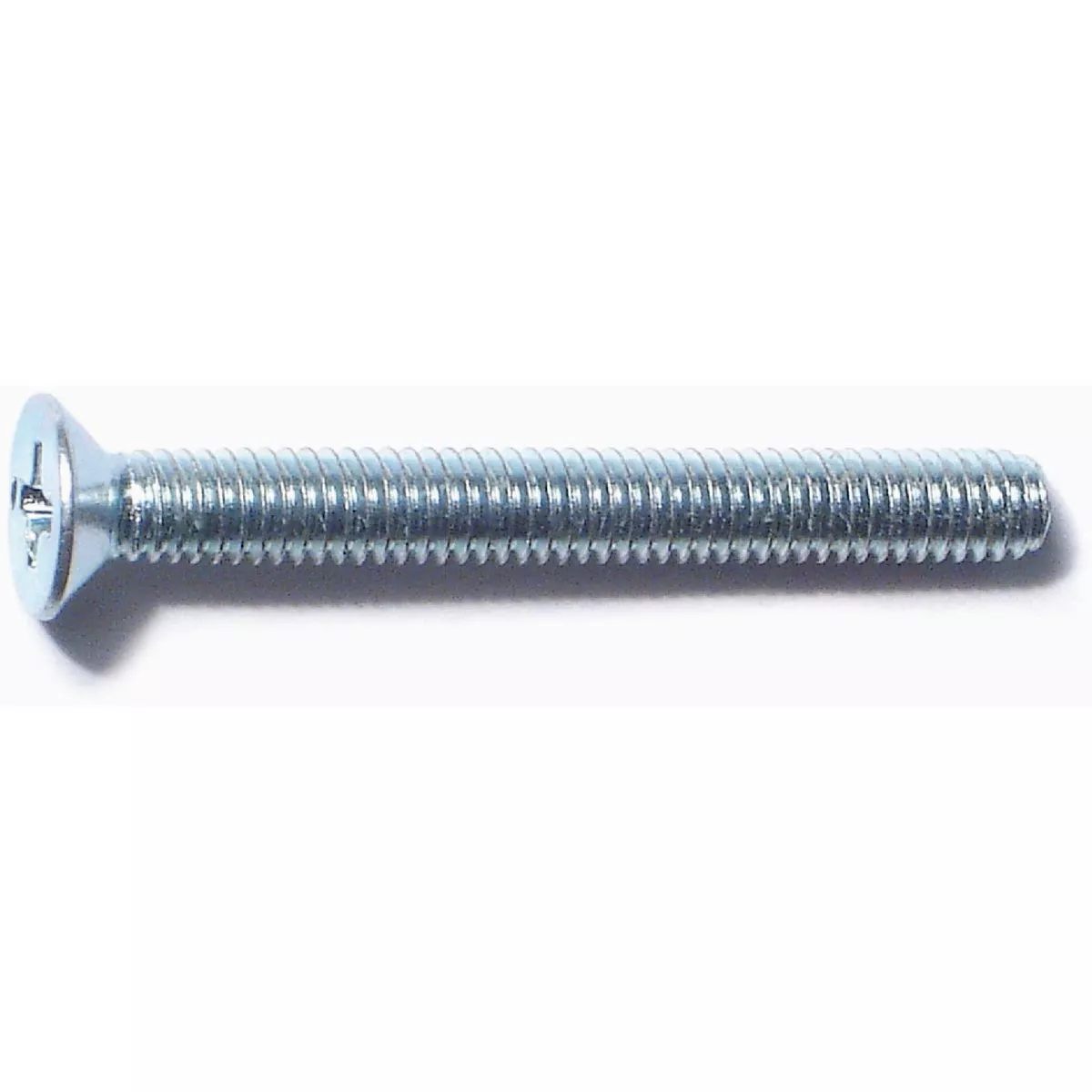 Midwest Fastener 4mm-0.7 x 35mm Zinc Plated Class 4.8 Steel Coarse Thread Phillips Flat Head Machine Screws (50 Ct.)