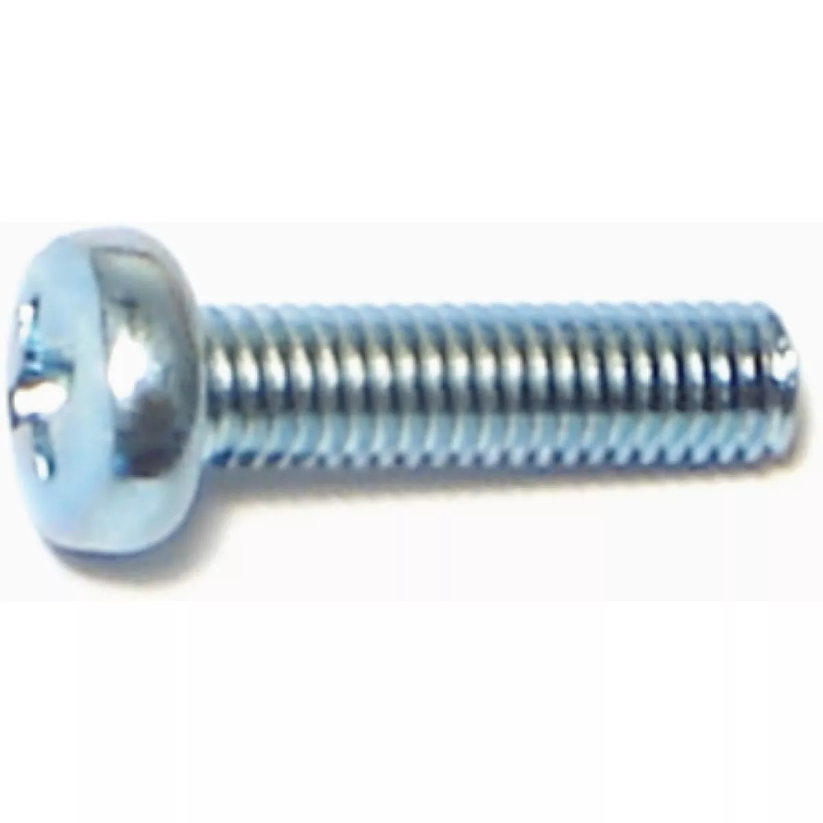 Midwest Fastener 3mm-0.5 x 12mm Zinc Plated Class 4.8 Steel Coarse Thread Phillips Pan Head Machine Screws (50 Ct.)-