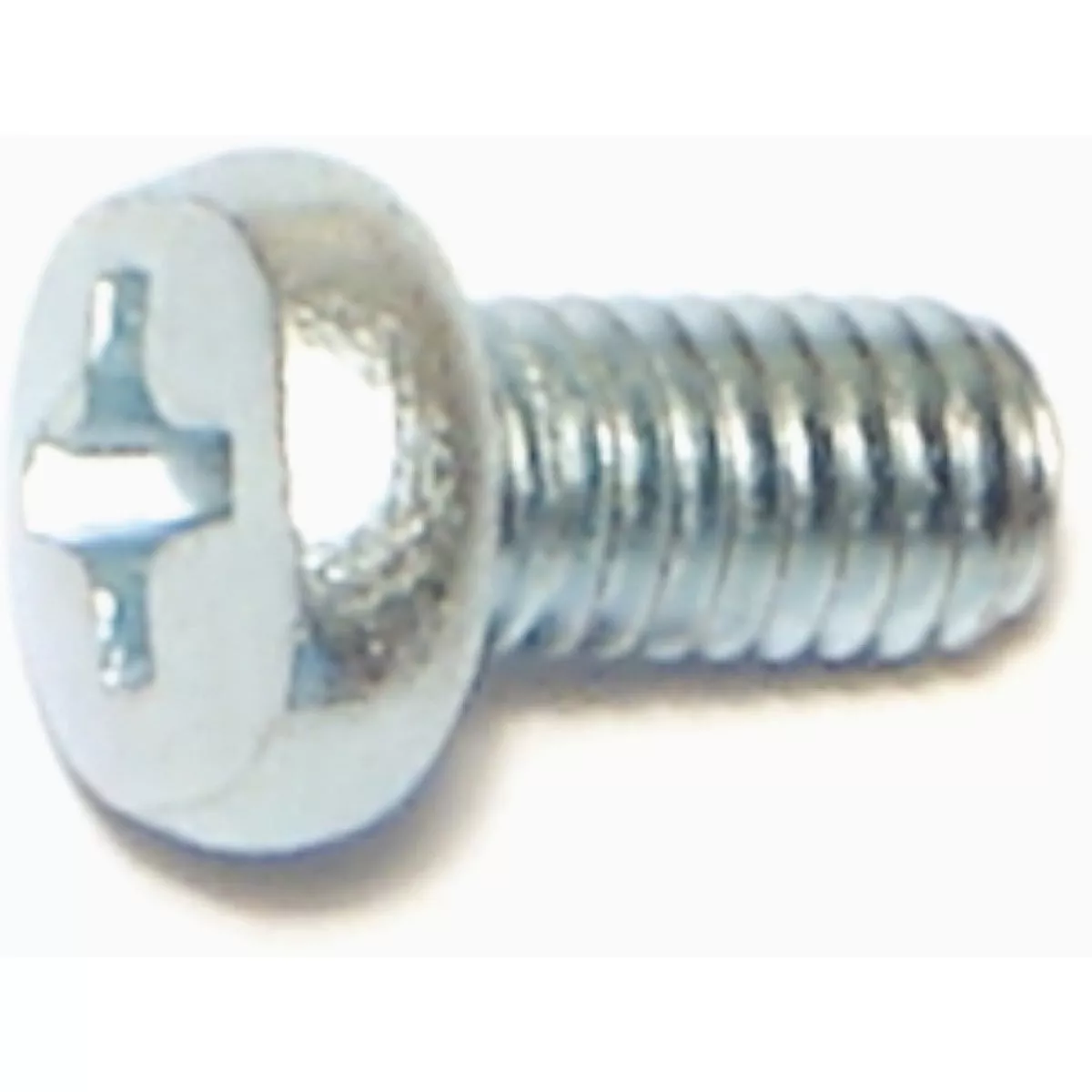 Midwest Fastener 4mm-0.7 x 8mm Zinc Plated Class 4.8 Steel Coarse Thread Phillips Pan Head Machine Screws (50 Ct.)