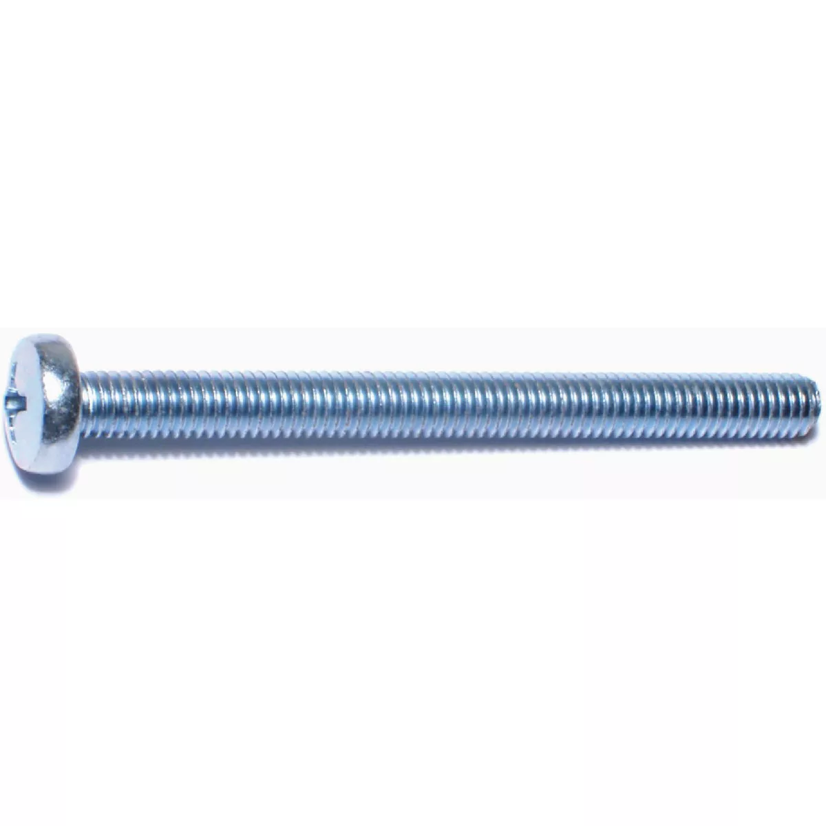 Midwest Fastener 6mm-1.0 x 70mm Zinc Plated Class 4.8 Steel Coarse Thread Phillips Pan Head Machine Screws (50 Ct.)