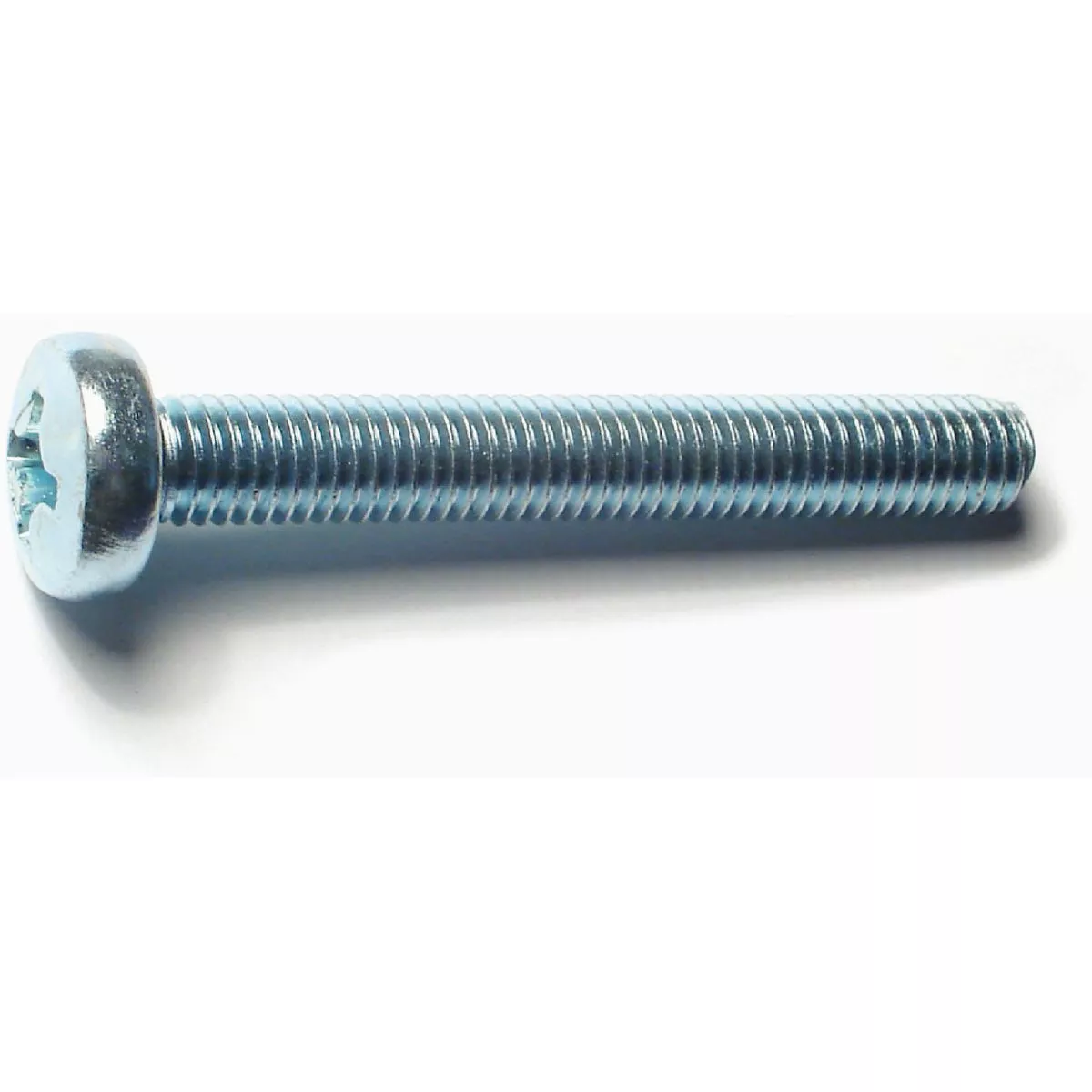 Midwest Fastener 8mm-1.25 x 60mm Zinc Plated Class 4.8 Steel Coarse Thread Phillips Pan Head Machine Screws (25 Ct.)