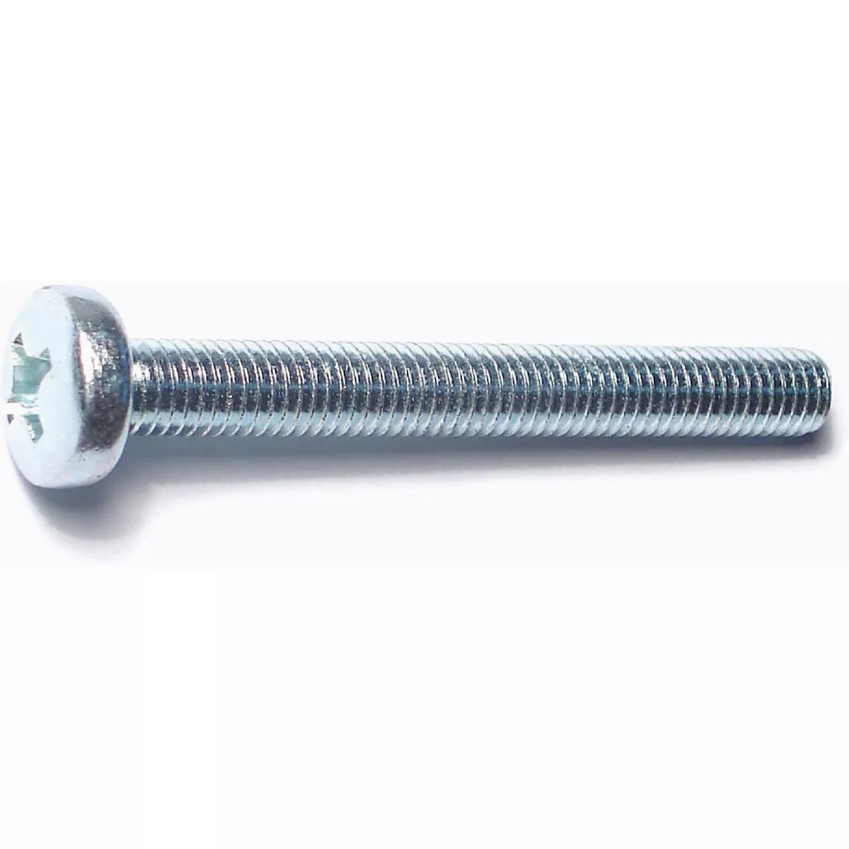 Midwest Fastener 8mm-1.25 x 70mm Zinc Plated Class 4.8 Steel Coarse Thread Phillips Pan Head Machine Screws (25 Ct.)