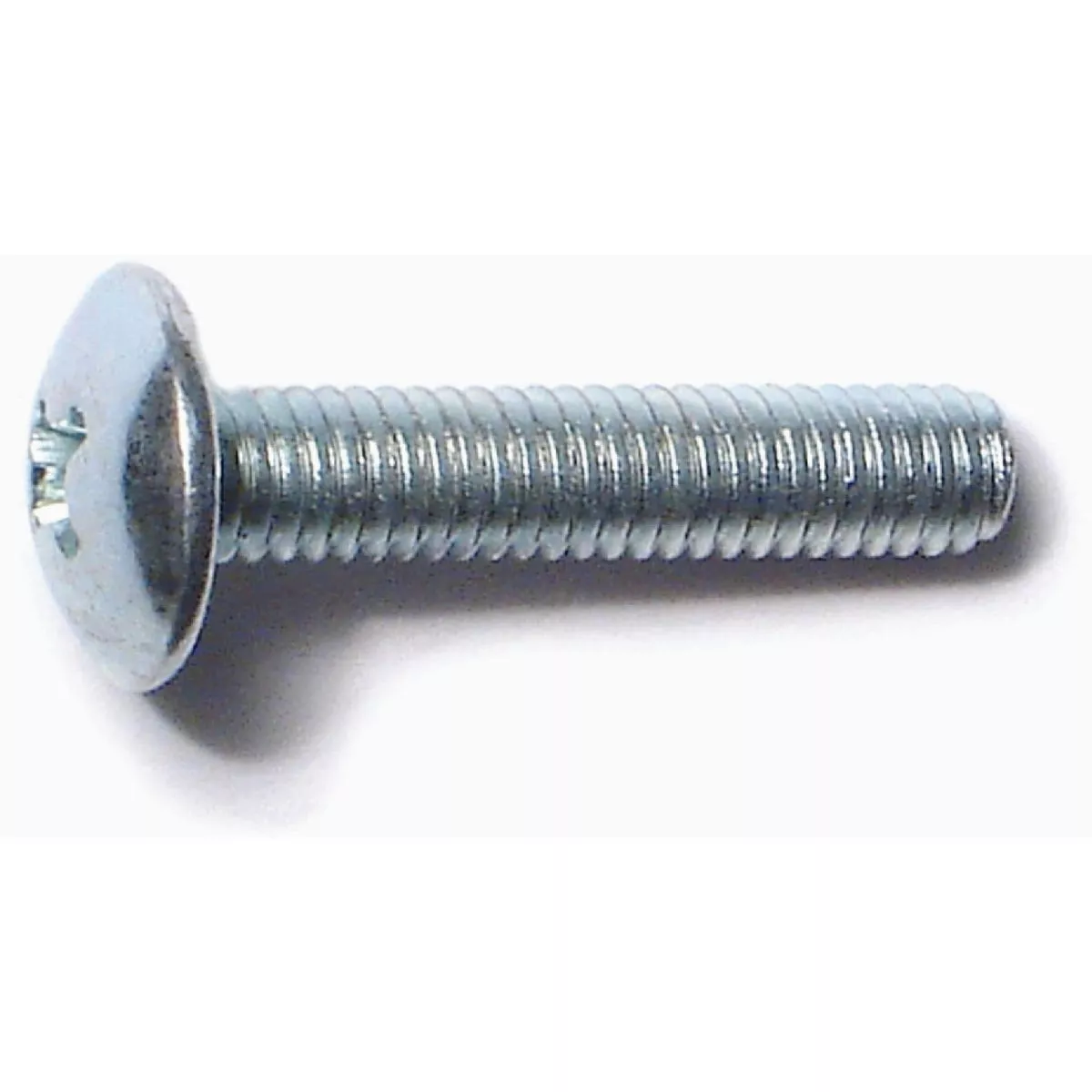 Midwest Fastener 4mm-0.7 x 20mm Zinc Plated Class 4.8 Steel Coarse Thread Phillips Truss Head Machine Screws (50 Ct.)