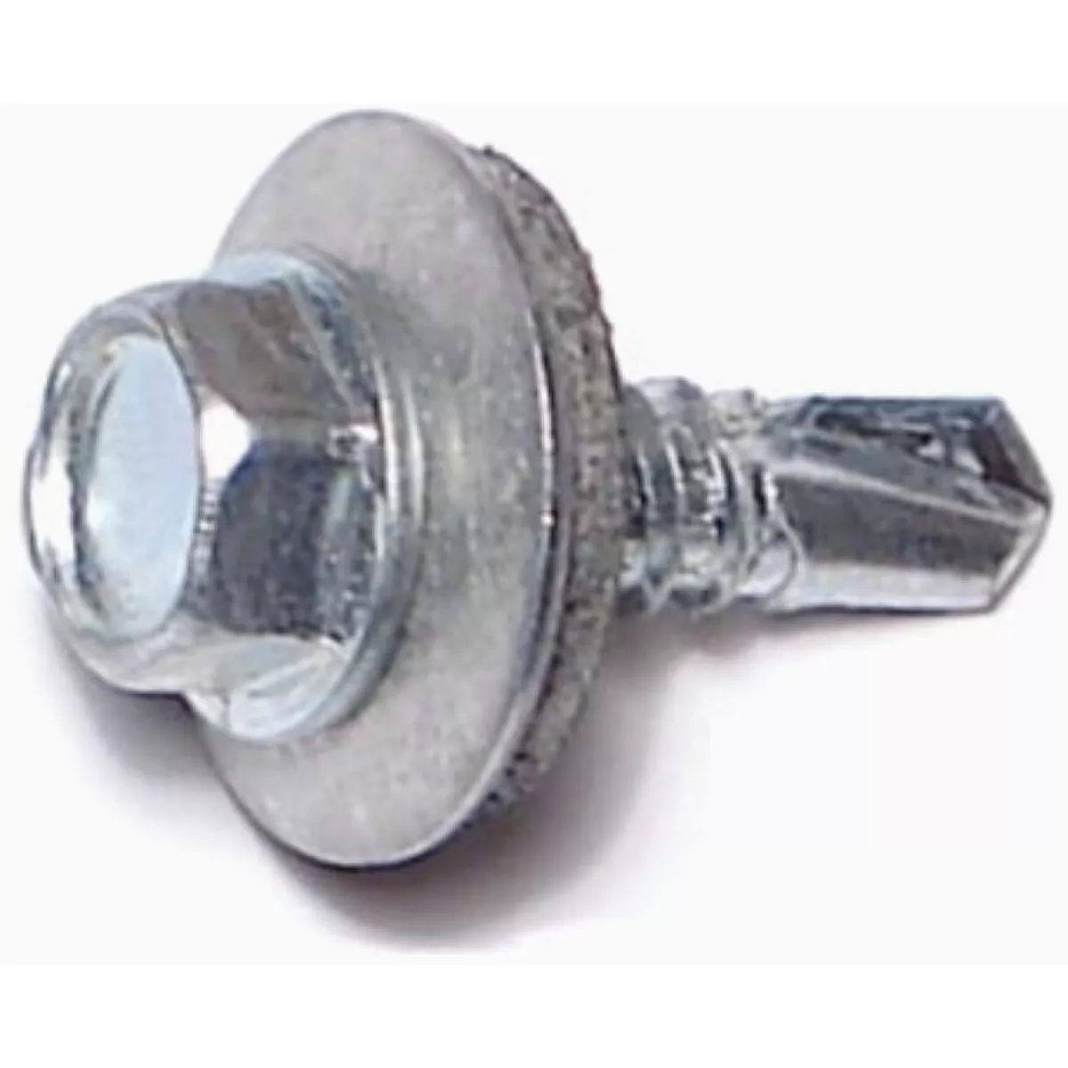 Midwest Fastener #14-14 x 1-1/4 In. Zinc Plated Steel Hex Bonded Washer Head Self-Drilling Screws