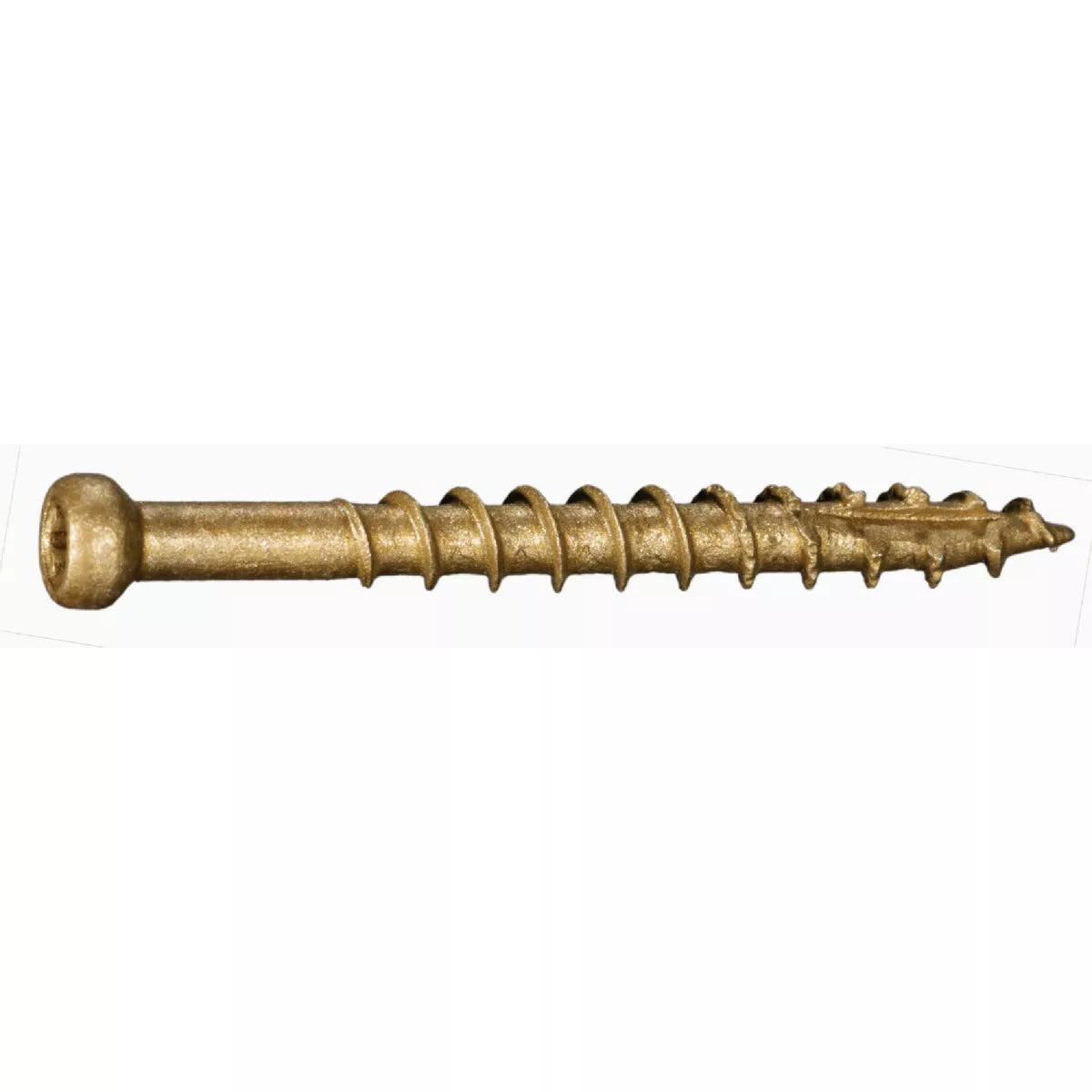 Midwest Fastener SaberDrive #8 x 1-5/8 In. Tan XL1500 Coated Steel Star Drive Trim Head Deck Screws (221 Ct.) - photo 2