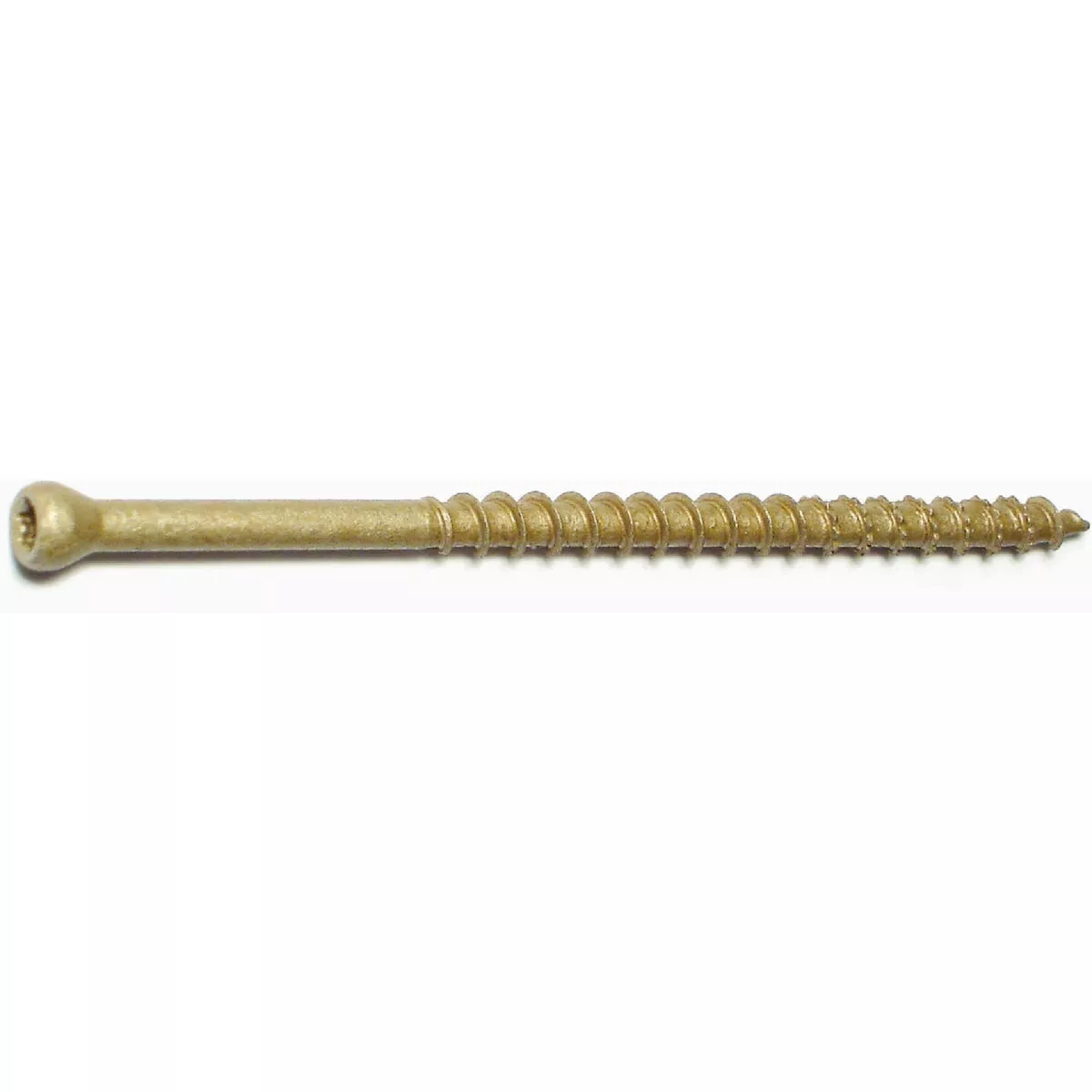 Midwest Fastener #8 x 3 In. Tan XL1500 Coated Steel Star Drive Trim Head Saberdrive Deck Screws