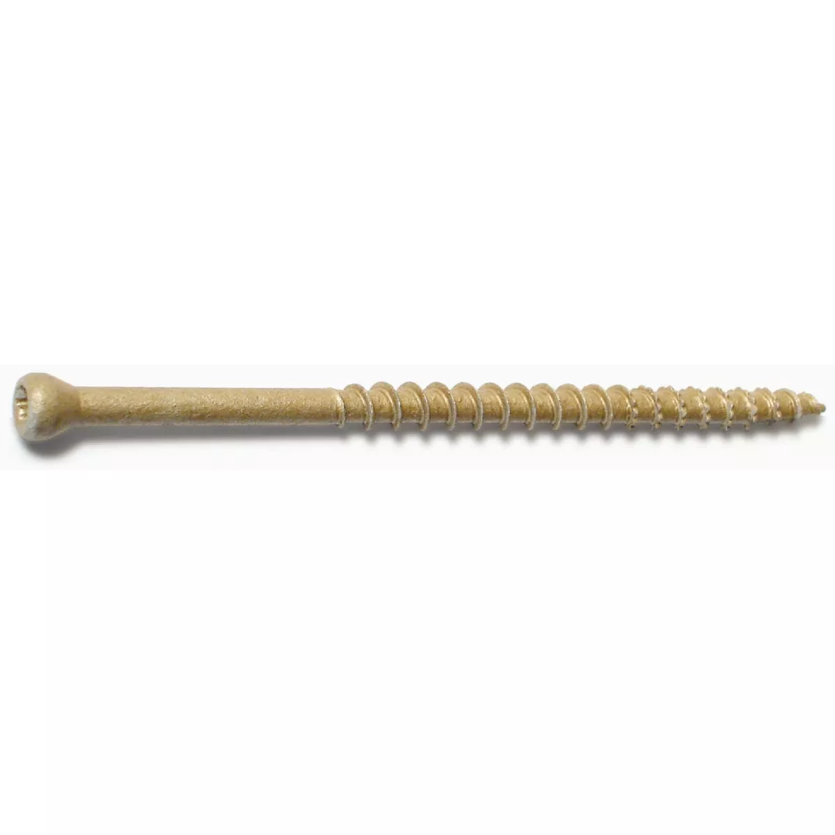 Midwest Fastener #8 x 3 In. Tan XL1500 Coated Steel Star Drive Trim Head Saberdrive Deck Screws