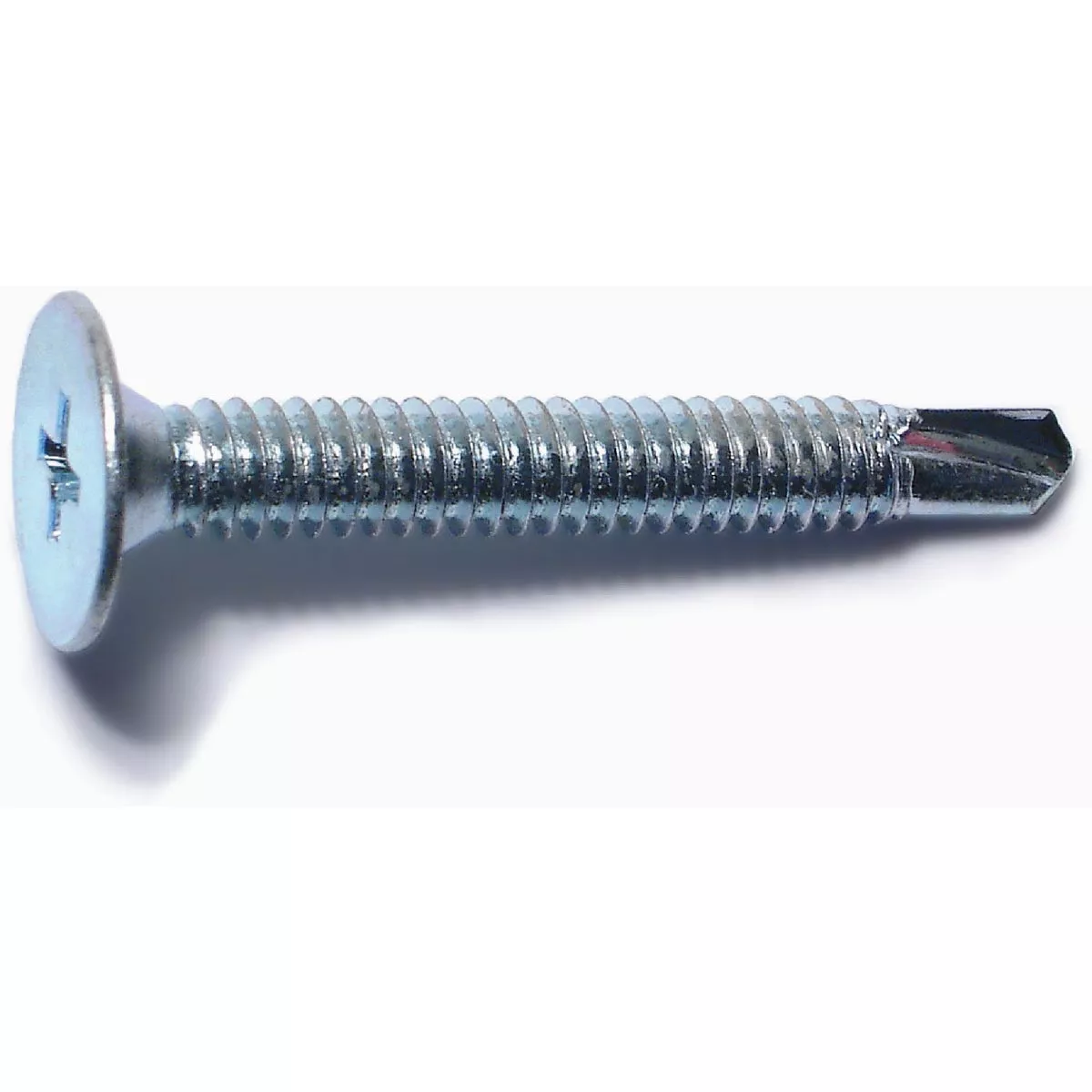 Midwest Fastener #10-24 x 1-1/2 In. Zinc Plated Steel Fine Thread Phillips Wafer Head Self-Drilling Screws (100 Ct.)