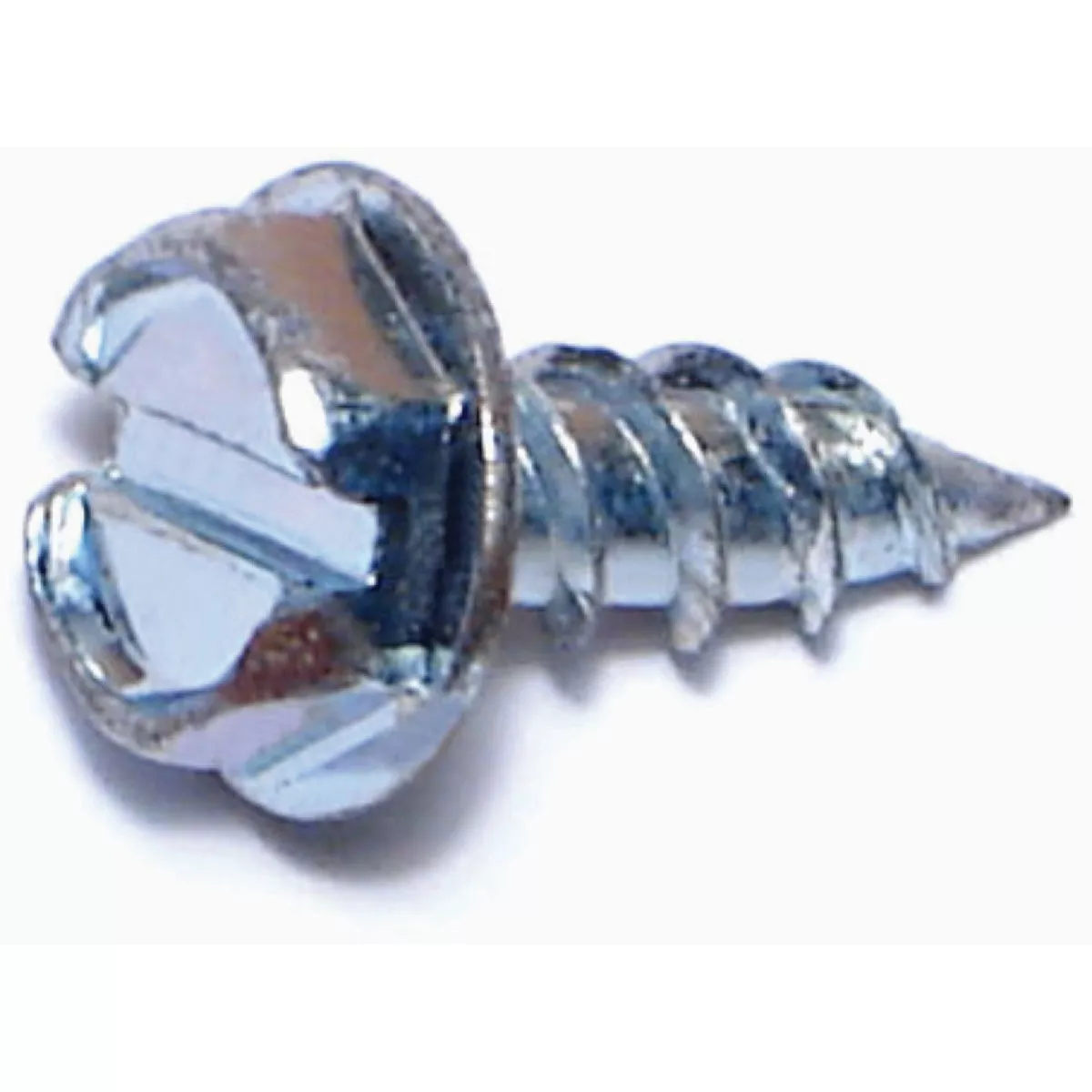 Midwest Fastener #10 x 1/2 In. Zinc Plated Steel Hex Washer Head Speed Point Sheet Metal Screws (250 Ct.)-