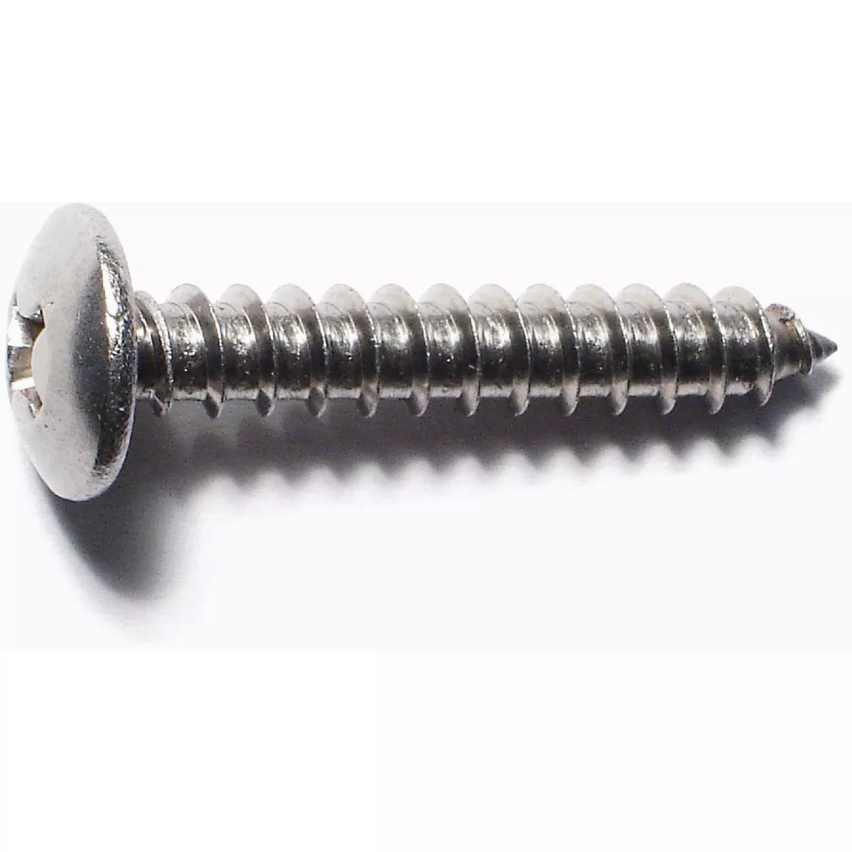 Midwest Fastener #14 x 1-1/2 In. 18-8 Stainless Steel Phillips Truss Head Sheet Metal Screws (50 Ct.)