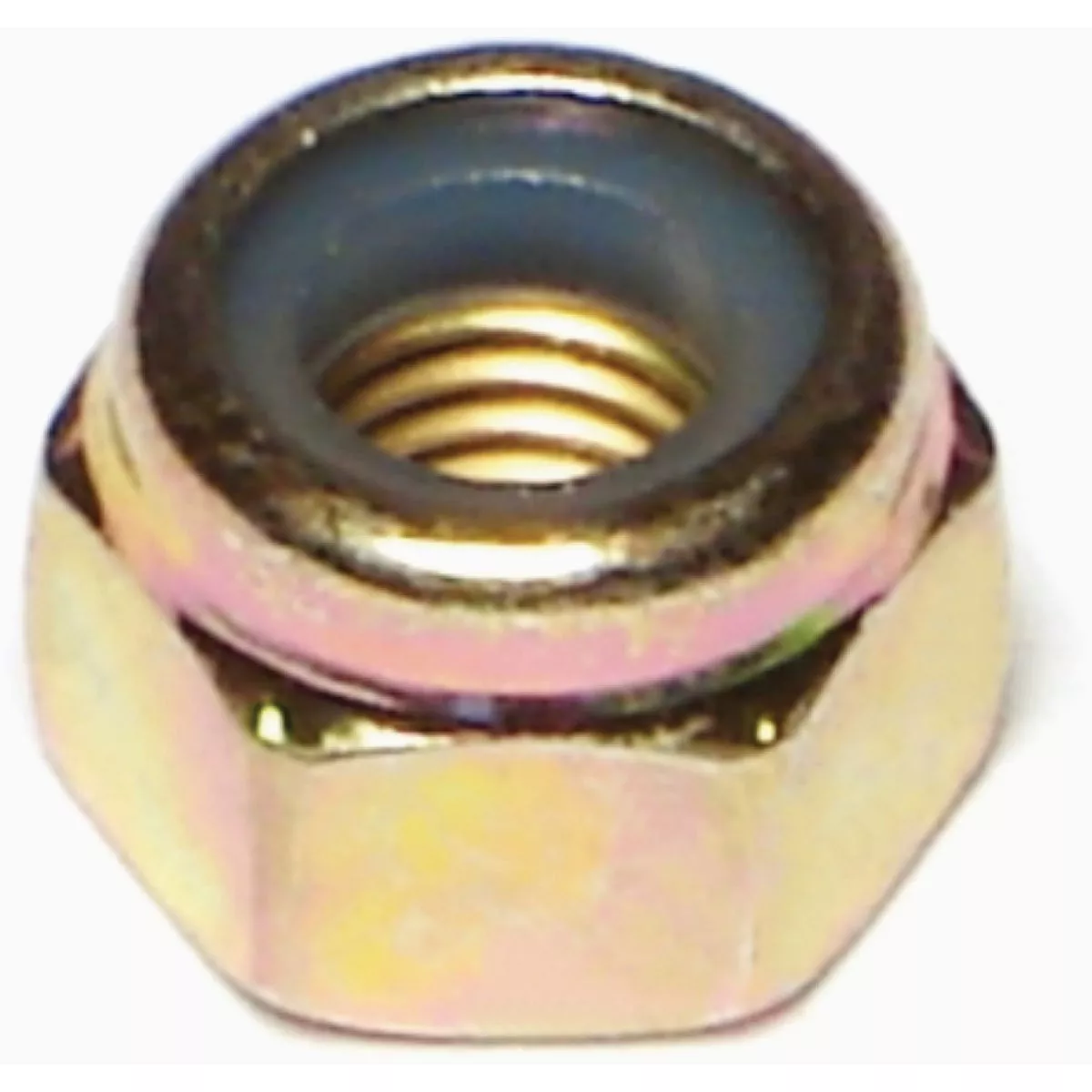 Midwest Fastener 1/4 In.-28 Zinc Plated Grade 8 Steel Fine Thread Nylon Insert Lock Nuts (50 Ct.)