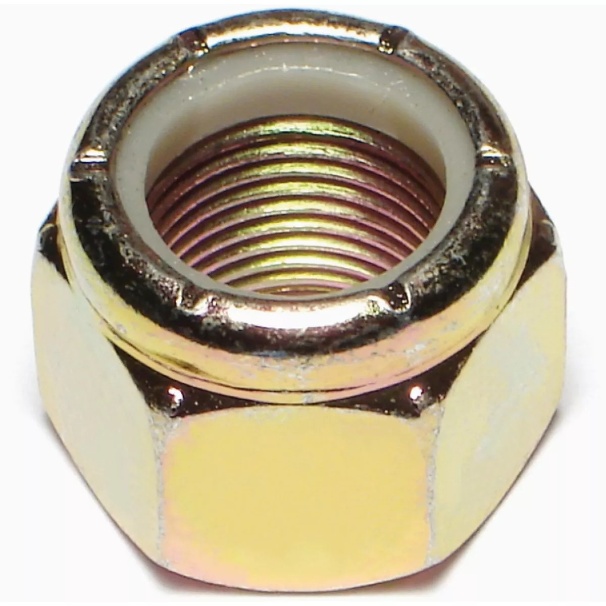 Midwest Fastener 3/4 In.-16 Zinc Plated Grade 8 Steel Fine Thread Nylon Insert Lock Nuts (15 Ct.)