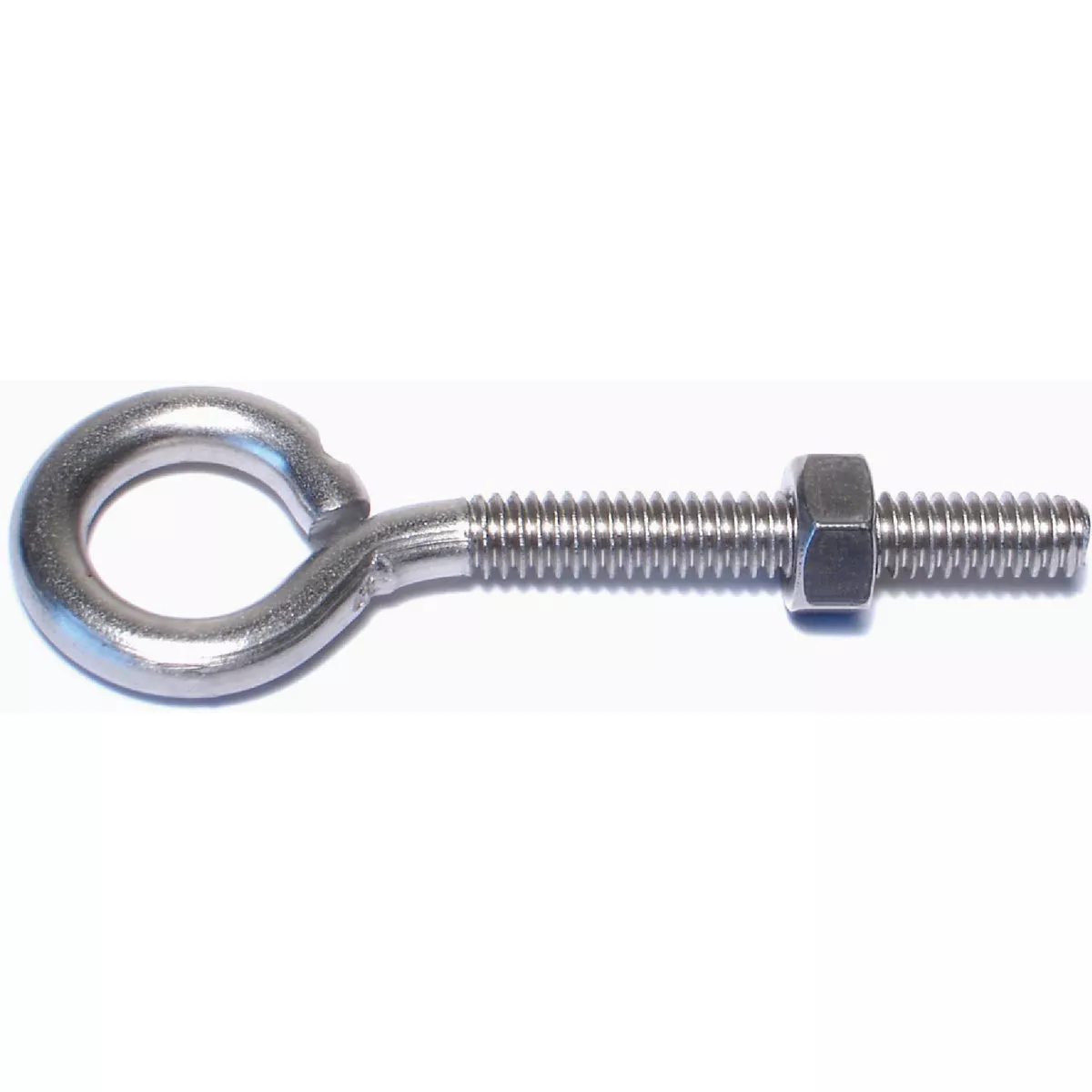 Midwest Fastener 1/4 In.-20 x 3 In. 18-8 Stainless Steel Coarse Thread Eye Bolts with Nuts