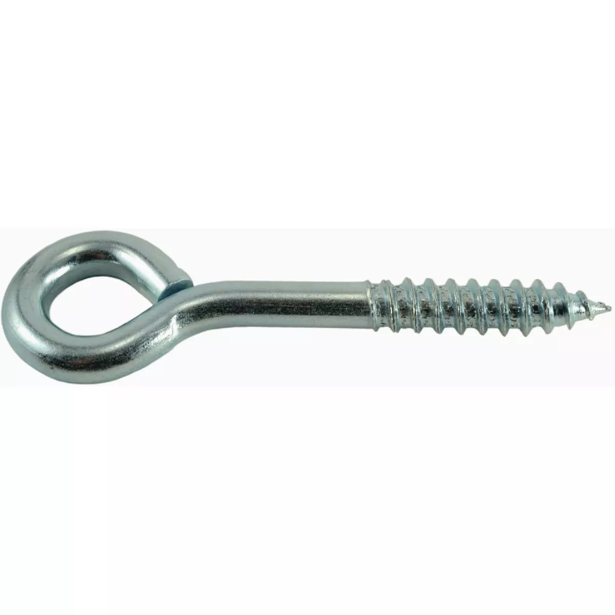 Midwest Fastener 5/16 In. x 5/8 In. x 4 In. Zinc Plated Steel Lag Eye Screws (10 Ct.)- - photo 2