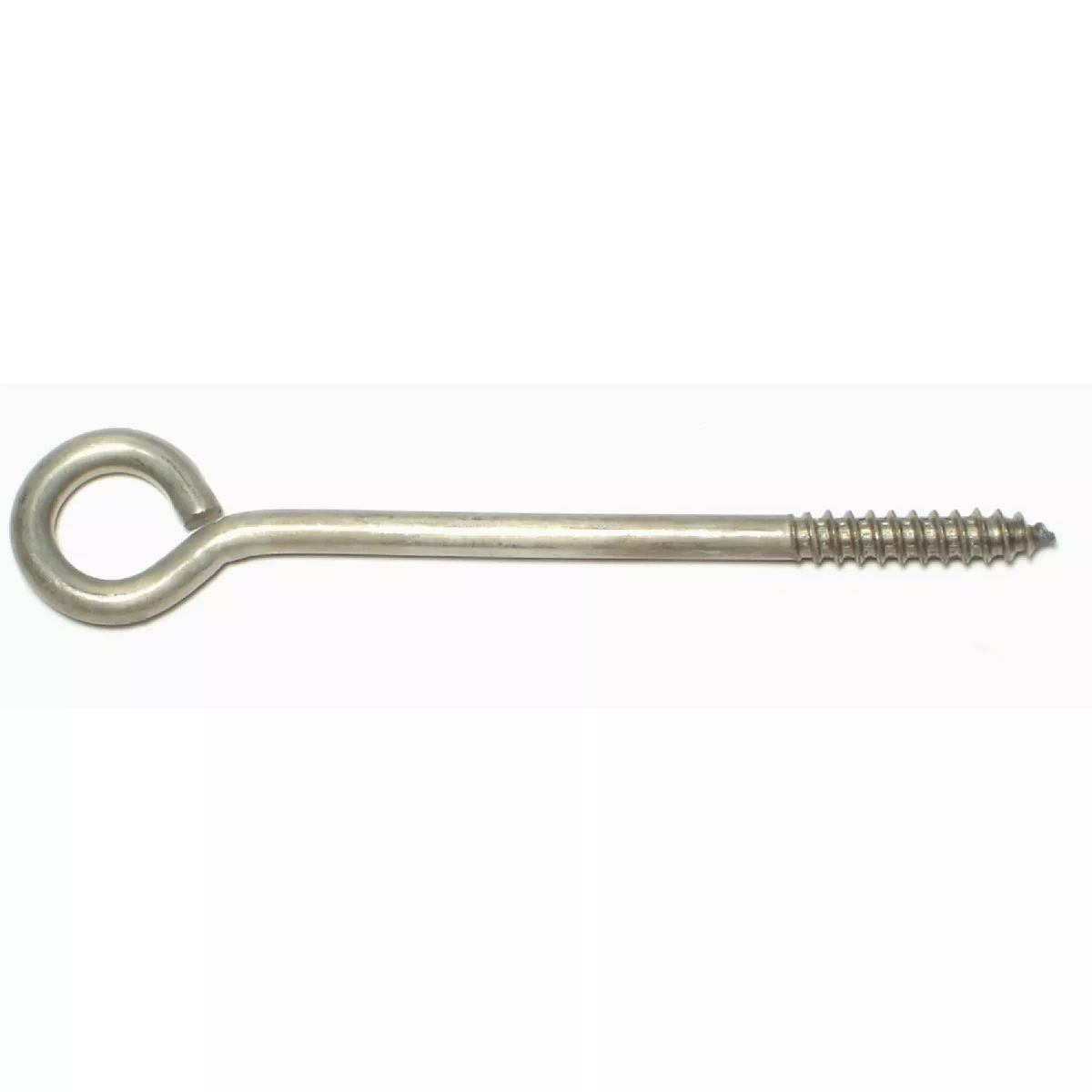 Midwest Fastener 1/4 In. x 1/2 In. x 5 In. 18-8 Stainless Steel Eye Screws (10 Ct.)
