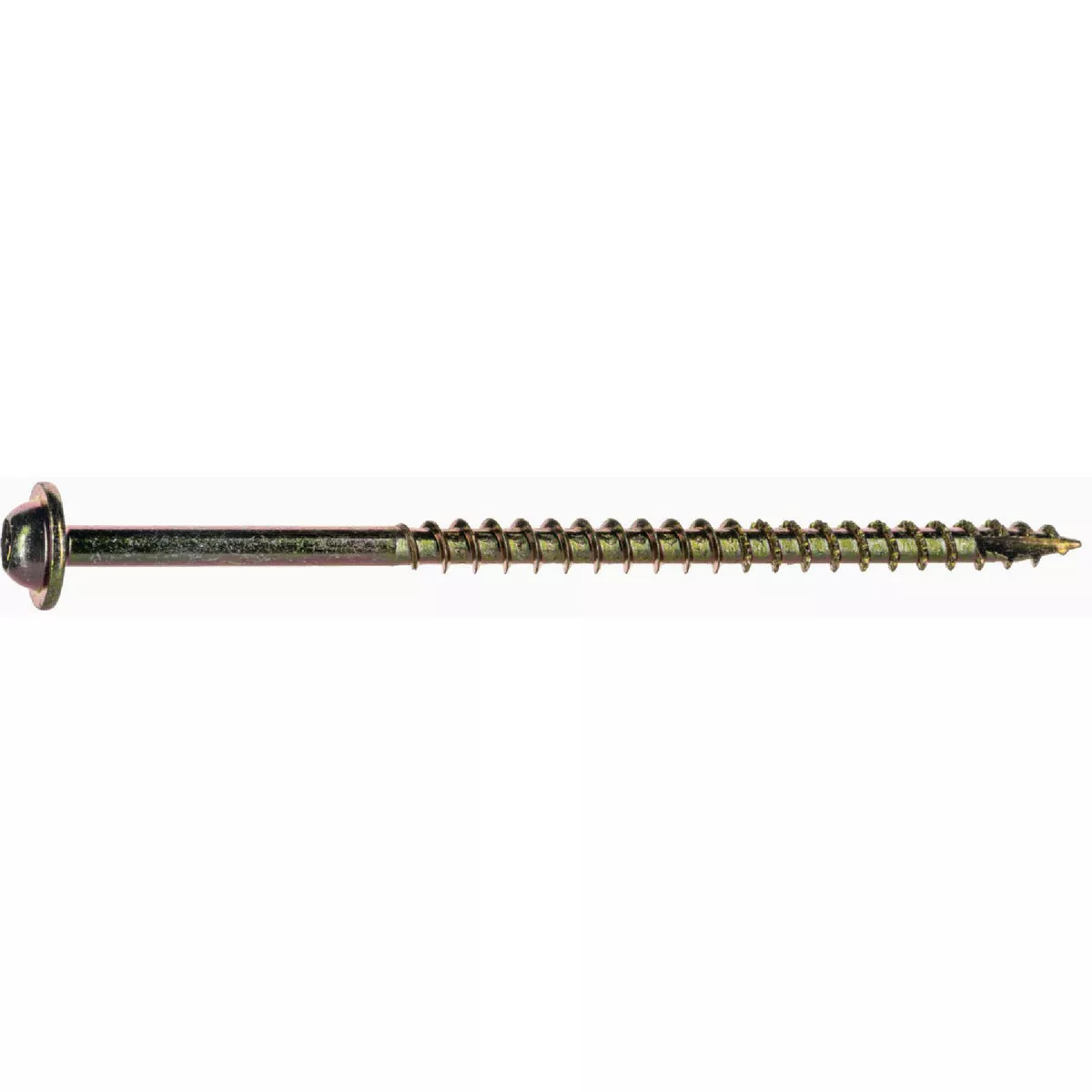 Midwest Fastener #9 x 3-1/2 In. Zinc Plated Steel Star Drive Round Washer Head Saberdrive Cabinet Screws