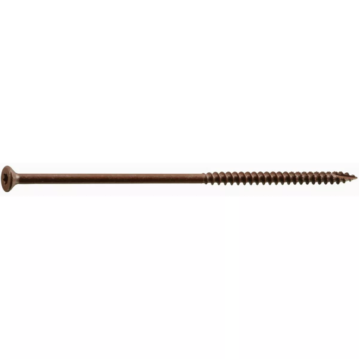 Midwest Fastener #12 x 6 In. Red XL1500 Coated Steel Star Drive Bugle Head Saberdrive Deck Screws