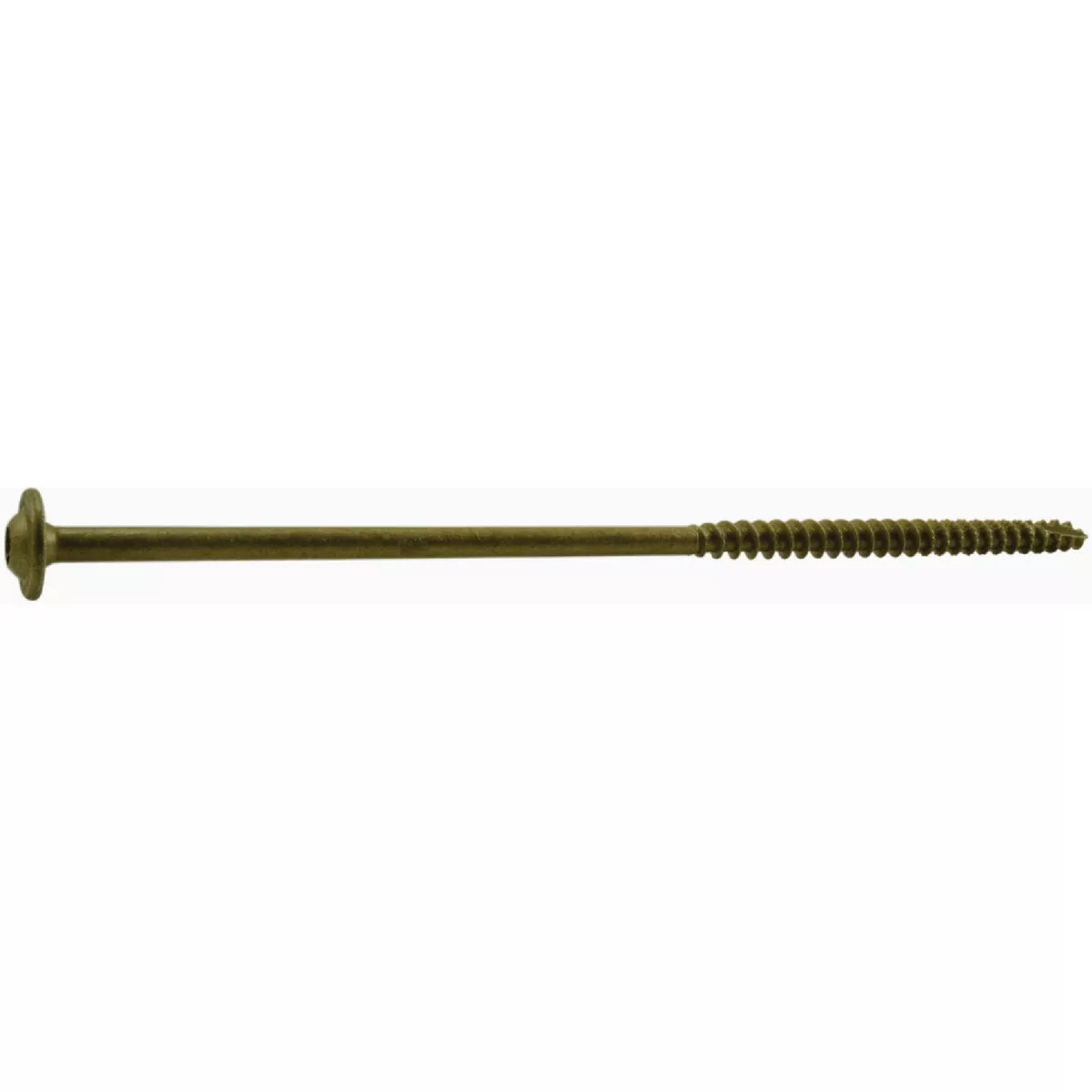 Midwest Fastener SaberDrive 5/16 In. x 8 In. Tan XL1500 Coated Steel Round Washer Head Star Drive Construction Lag Screws (30 Ct.)