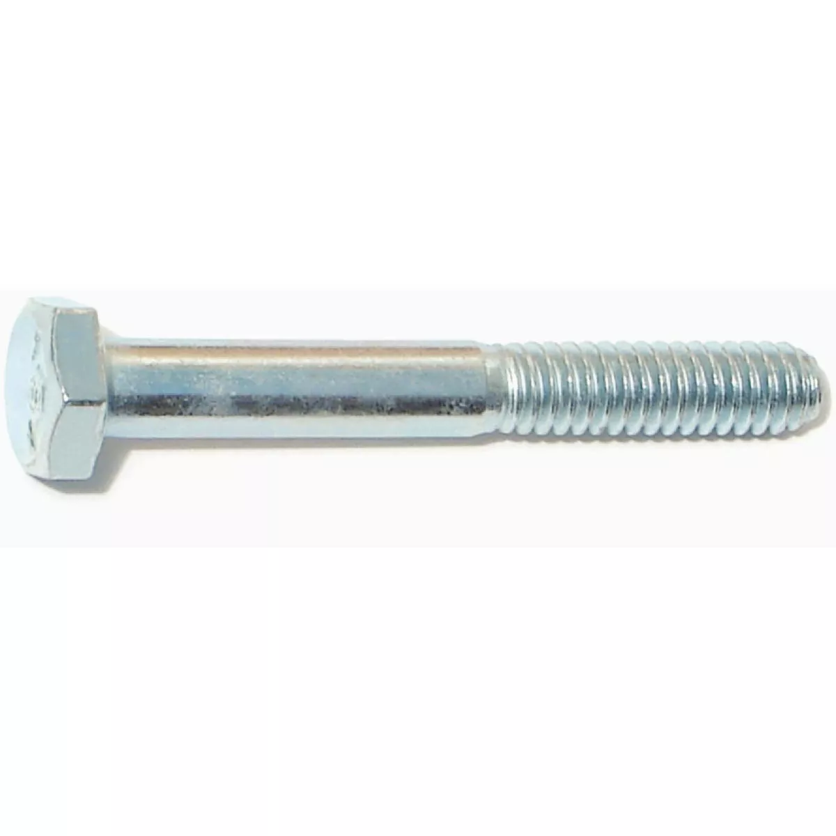 Midwest Fastener 1/4 In.-20 x 2 In. Zinc Plated Grade 5 Steel Coarse Thread Hex Cap Screws