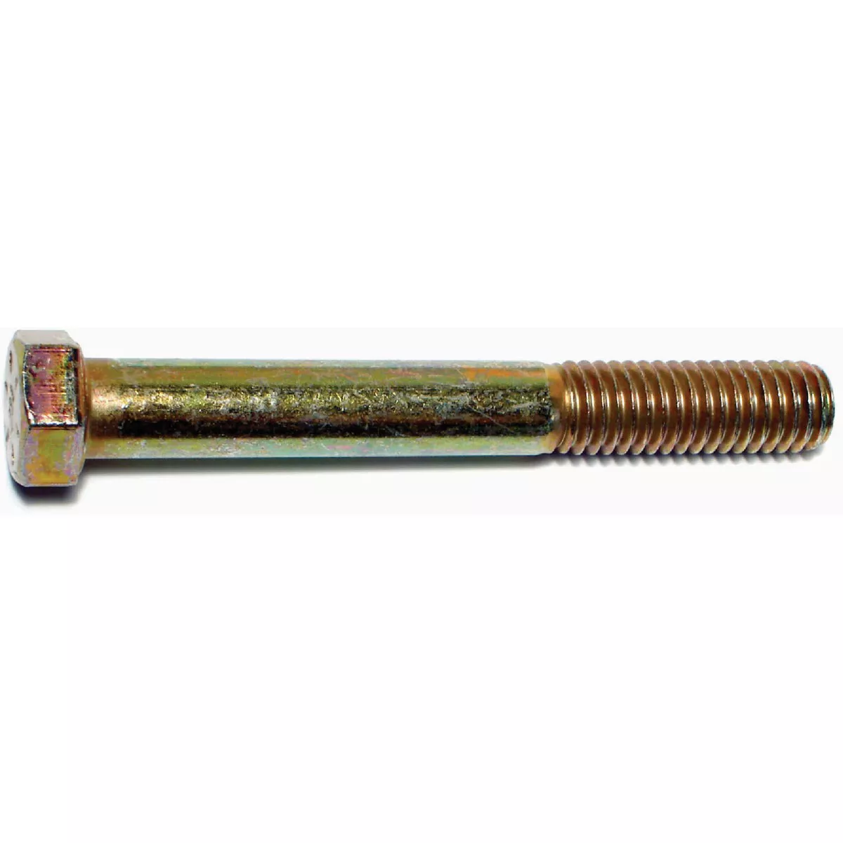 Midwest Fastener 7/16 In.-14 x 3-1/2 In. Zinc Plated Grade 8 Steel Coarse Thread Hex Cap Screws (10 Ct.)-
