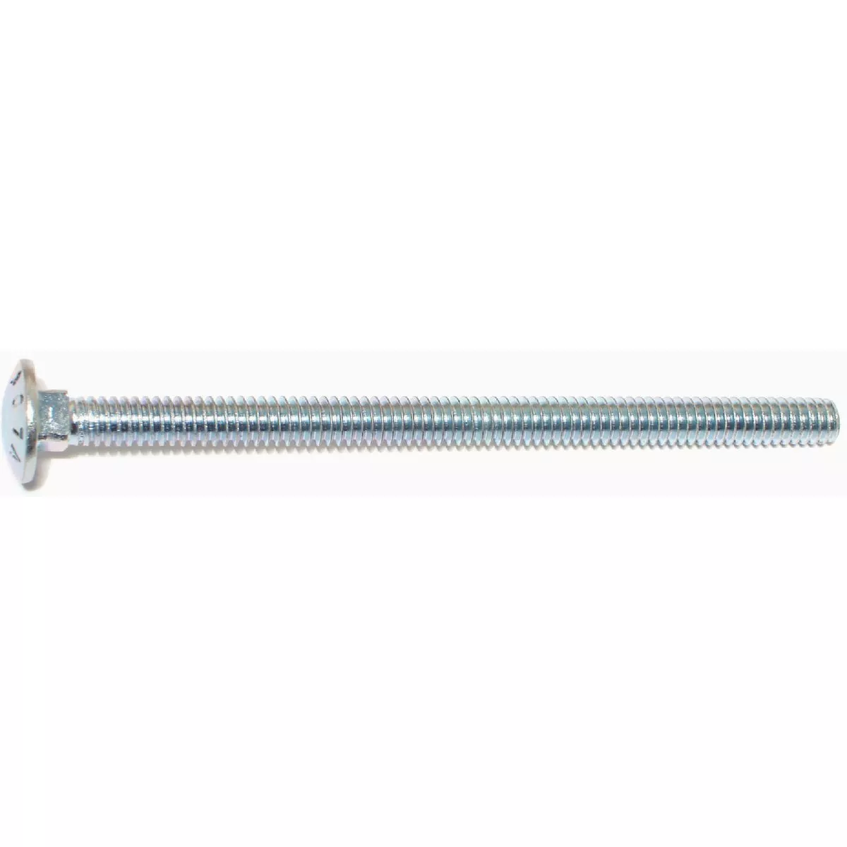 Midwest Fastener 1/4 In.-20 x 4 In. Zinc Plated Grade 2 / A307 Steel Coarse Thread Carriage Bolt (100 Ct.)-