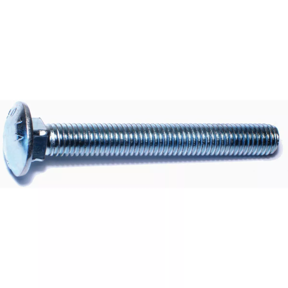 Midwest Fastener 1/2 In.-13 x 4 In. Zinc Plated Grade 2 / A307 Steel Coarse Thread Carriage Bolt (25 Ct.)-