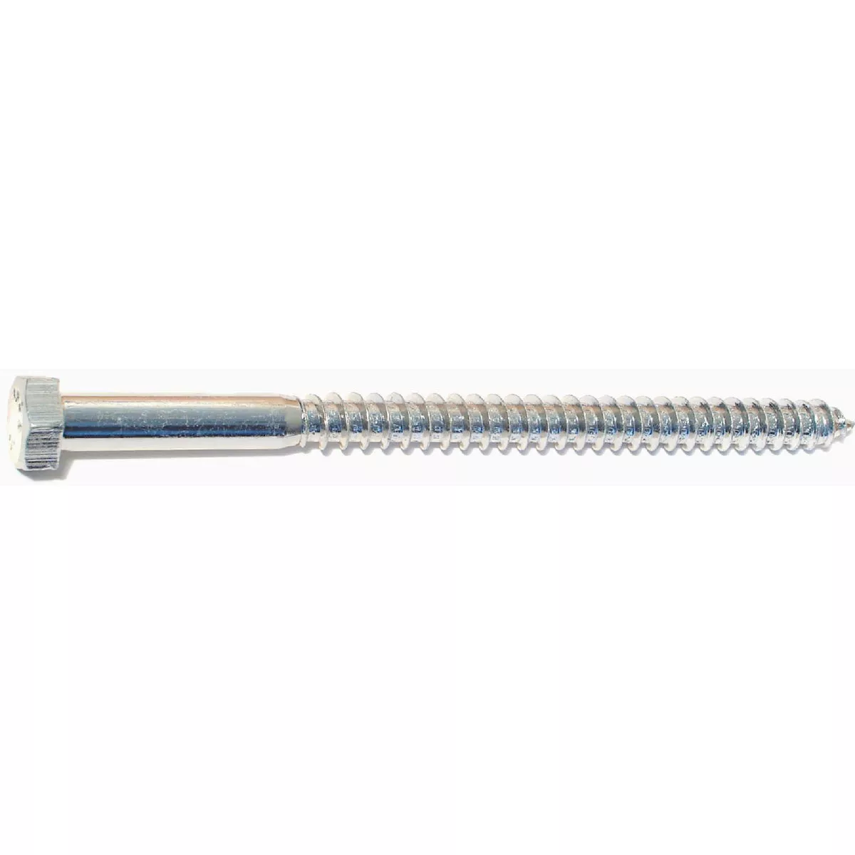 Midwest Fastener 3/8 In. x 6 In. Zinc Plated Grade 2 / A307 Steel Hex Head Lag Screws