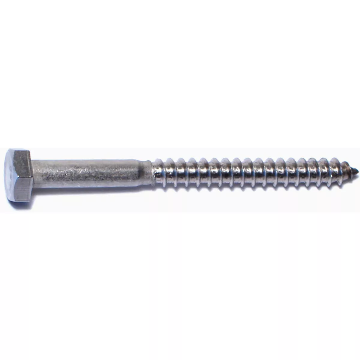 Midwest Fastener 1/4 In. x 3 In. 18-8 Stainless Steel Hex Head Lag Screws (25 Ct.)