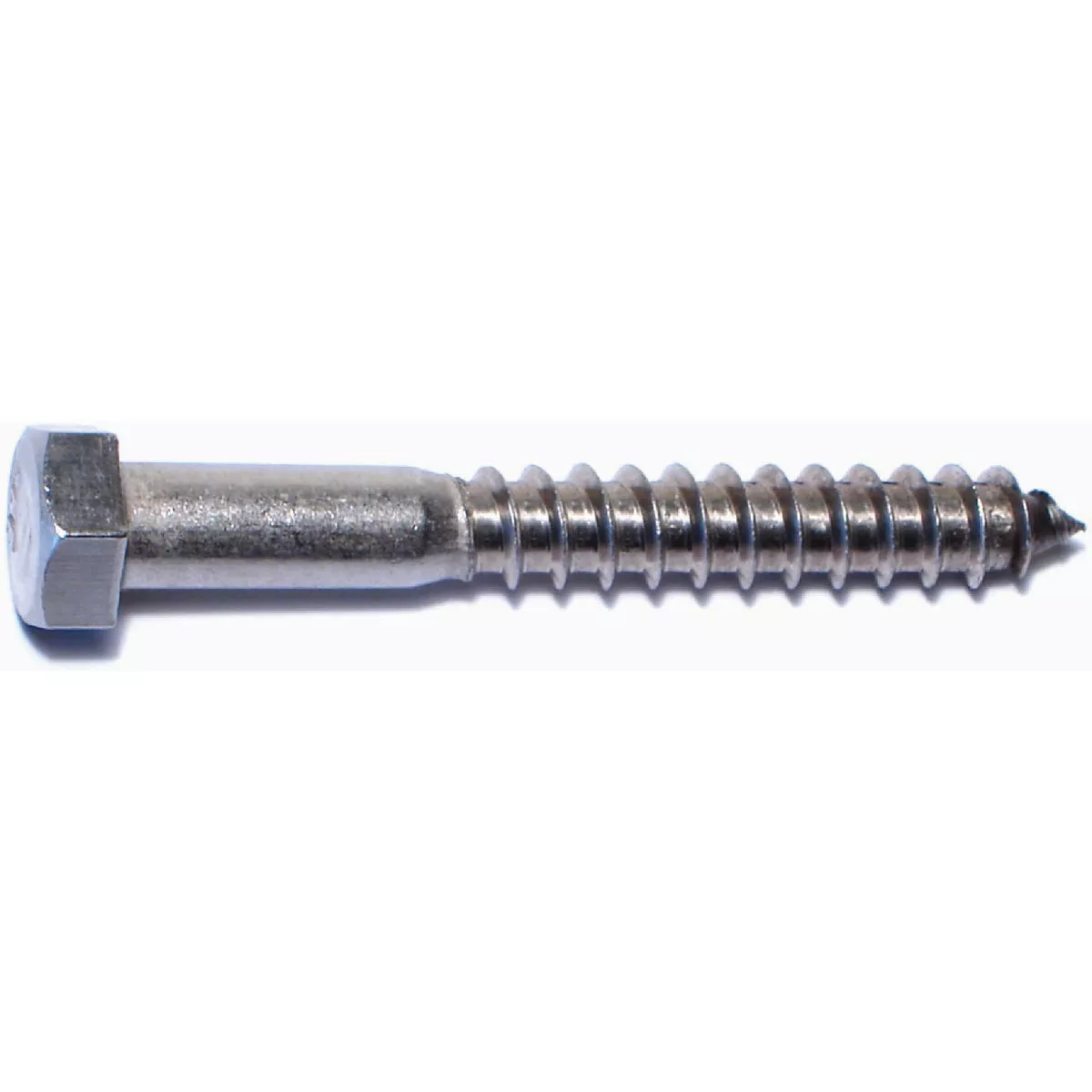 Midwest Fastener 3/8 In. x 3 In. 18-8 Stainless Steel Hex Head Lag Screws