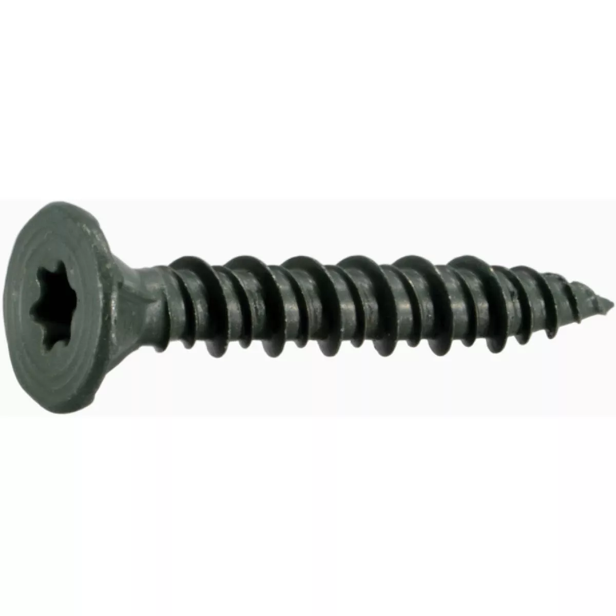 Midwest Fastener #10 x 1-1/4 In. Green XL1500 Coated Steel Star Drive Bugle Head Saberdrive Cement Board Screws