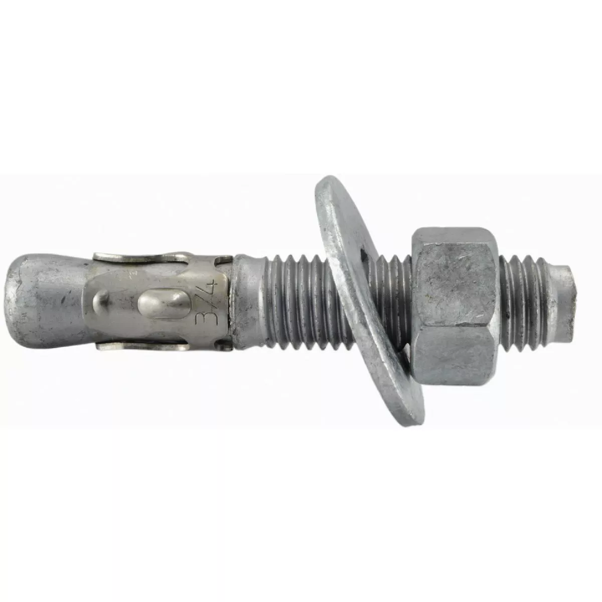 Midwest Fastener 3/4 In. x 4-1/4 In. Hot Dip Galvanized Steel Wedge Anchor