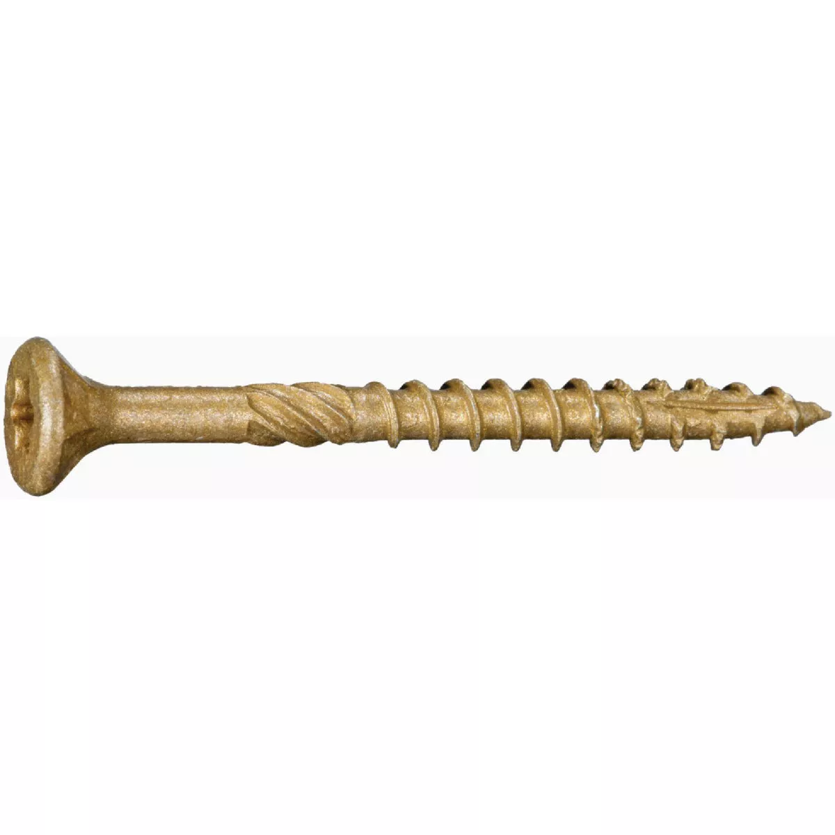 Midwest Fastener #9 x 2 In. Tan XL1500 Coated Steel Star Drive Bugle Head Deck Screws