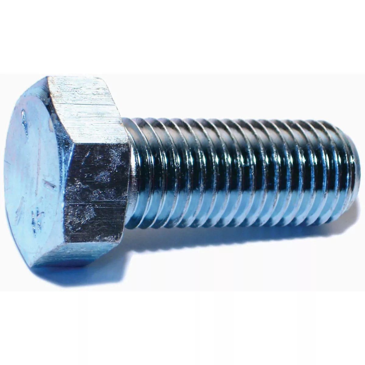 Midwest Fastener 1 In.-8 x 2-1/2 In. Zinc Plated Grade 5 Steel Coarse Thread Hex Cap Screws- - photo 2