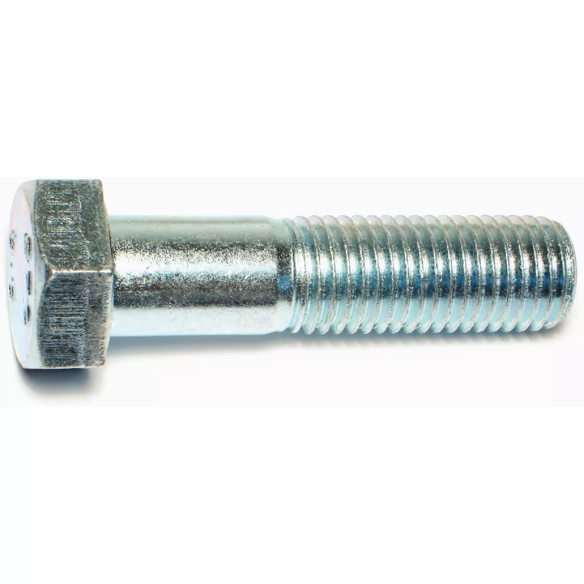 Midwest Fastener 20mm-2.5 x 80mm Zinc Plated Class 8.8 Steel Coarse Thread Hex Cap Screws (5 Ct.)-