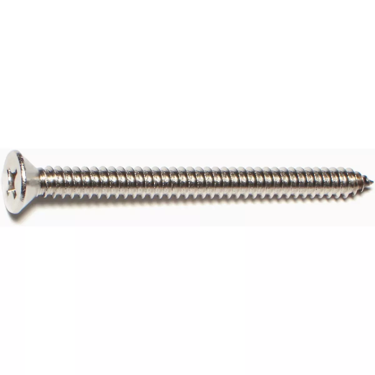 Midwest Fastener #14 x 3 In. 18-8 Stainless Steel Phillips Flat Head Sheet Metal Screws (50 Ct.)